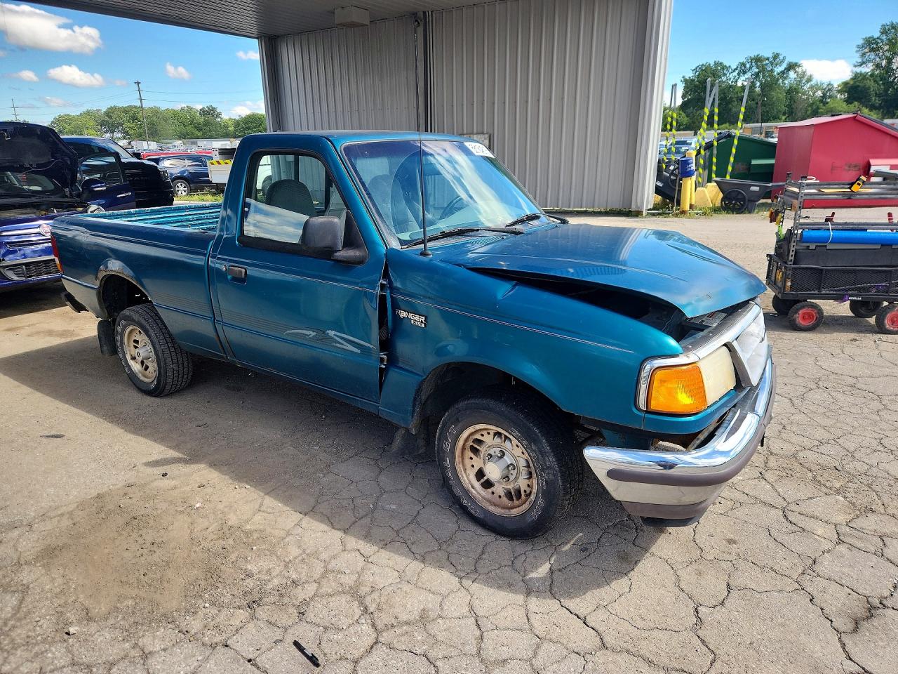 1997 Ford Ranger Teal vin: 1FTCR10A2VUC47621