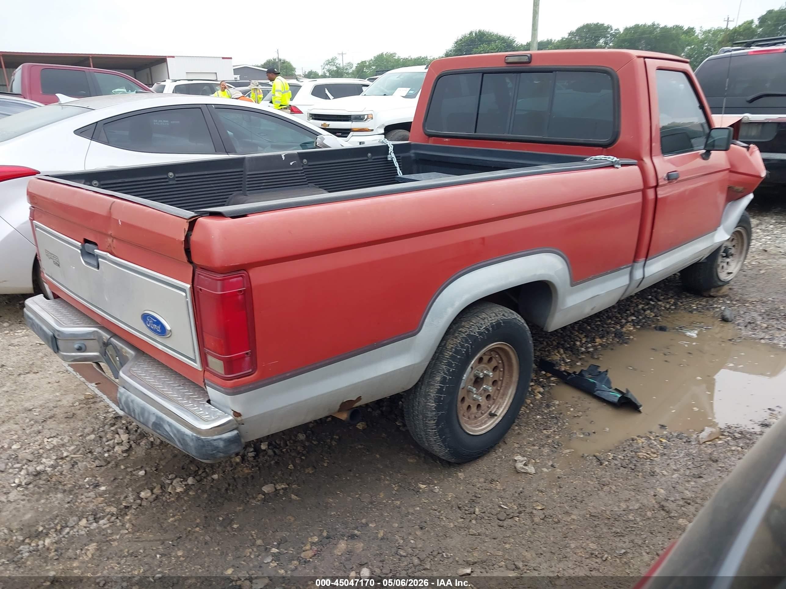 1990 Ford Ranger   Красный vin: 1FTCR10A3LUB98927