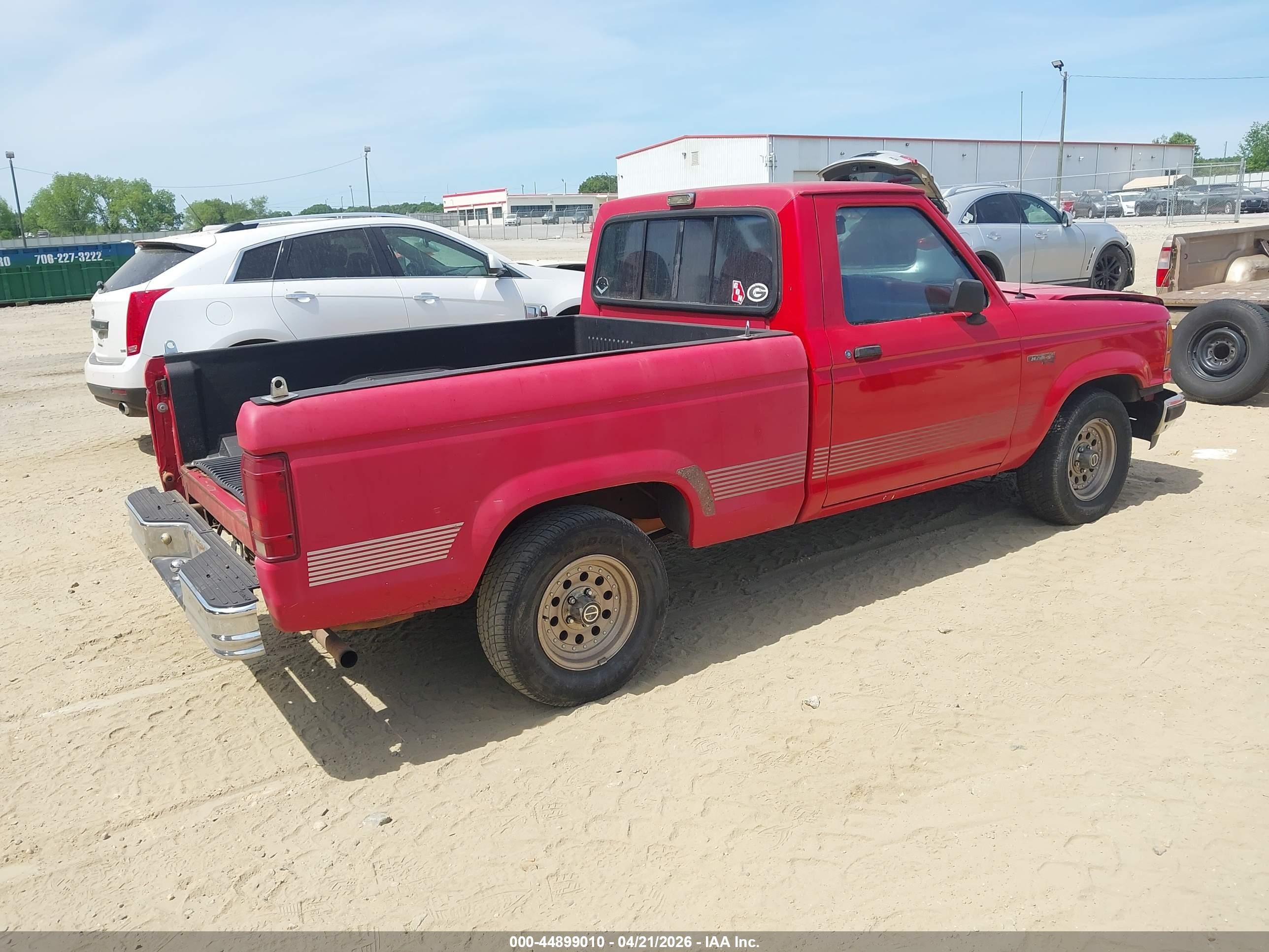 1991 Ford Ranger   Красный vin: 1FTCR10A3MUE55750