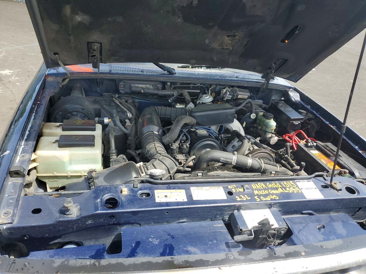 1995 Ford Ranger Blue vin: 1FTCR10A3SPA22120