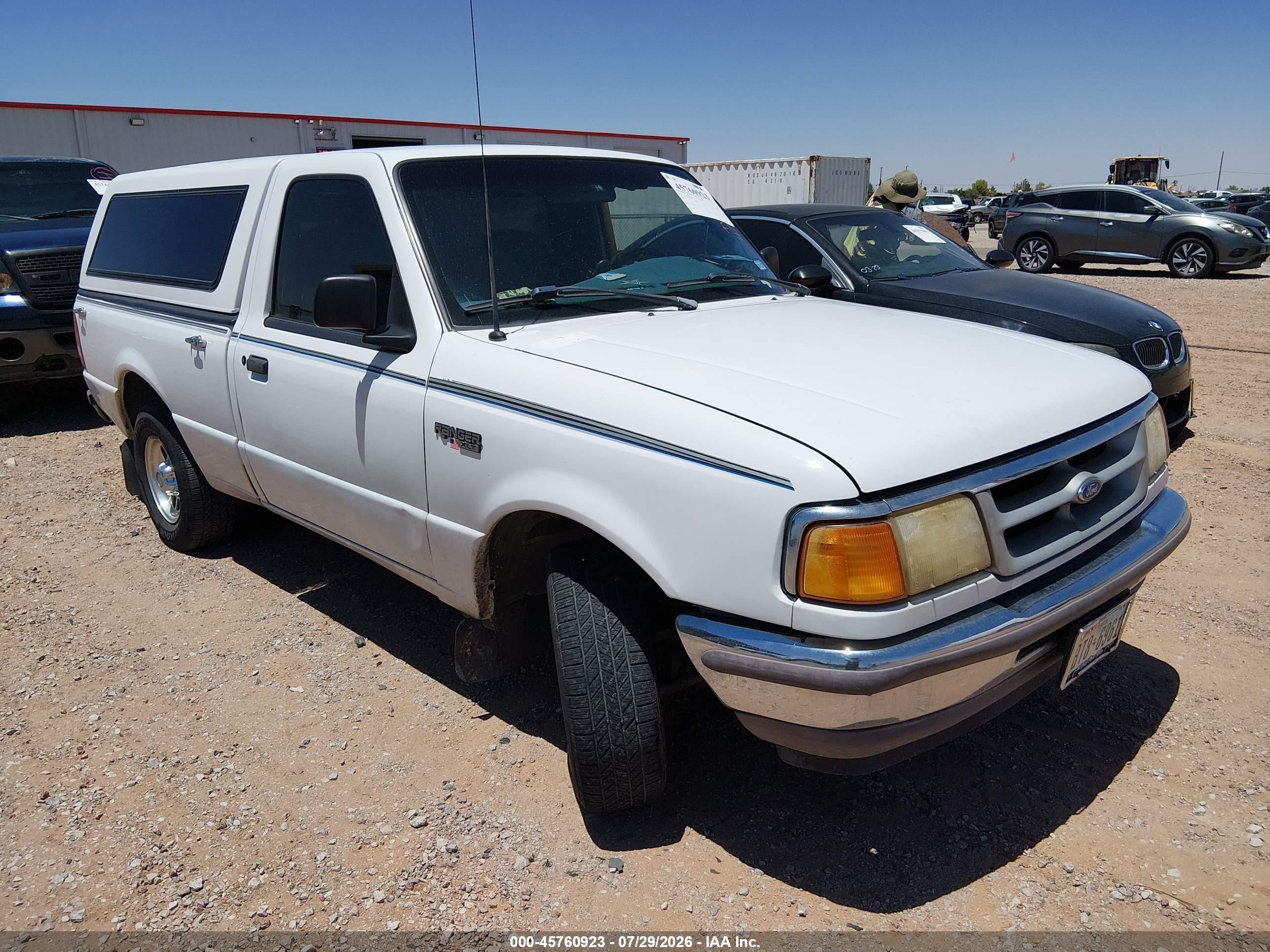 1995 Ford Ranger   White vin: 1FTCR10A3SPA99134