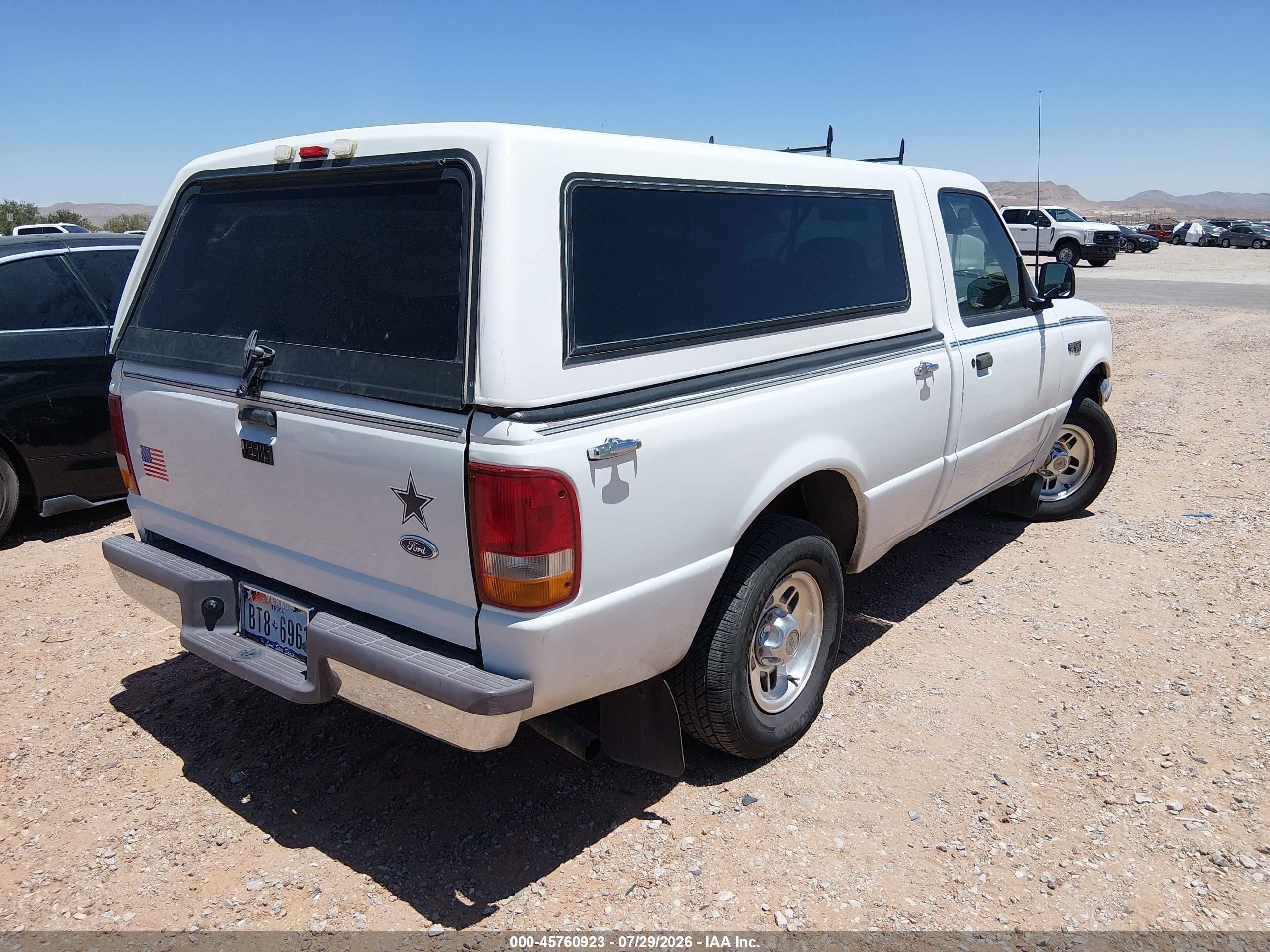 1995 Ford Ranger   White vin: 1FTCR10A3SPA99134
