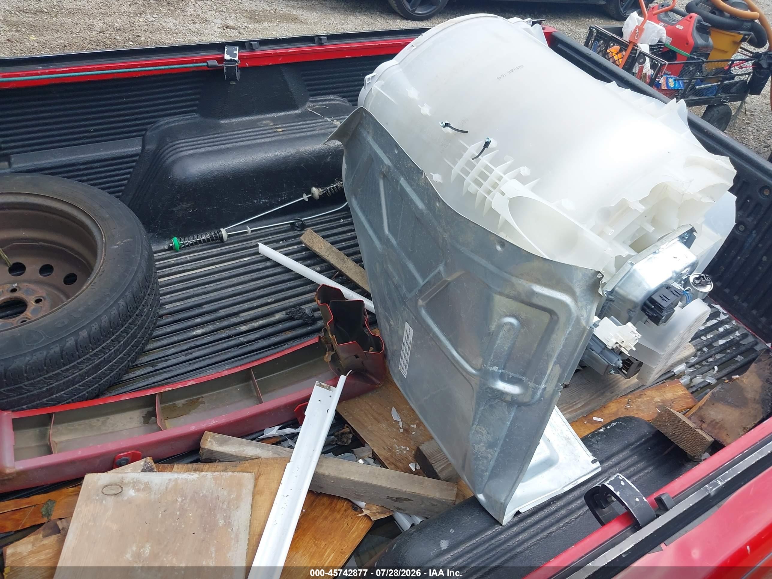 1995 Ford Ranger   Red vin: 1FTCR10A3SUA49061