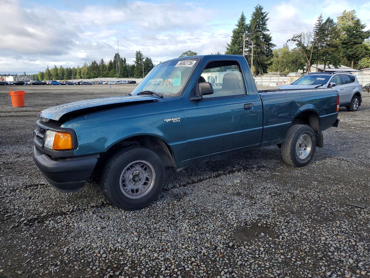 1996 Ford Ranger Teal vin: 1FTCR10A3TUC37631