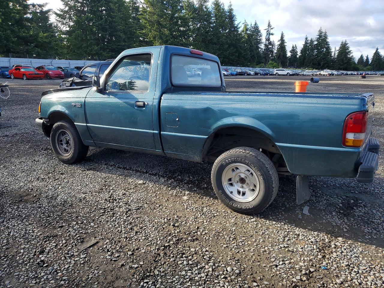 1996 Ford Ranger Teal vin: 1FTCR10A3TUC37631