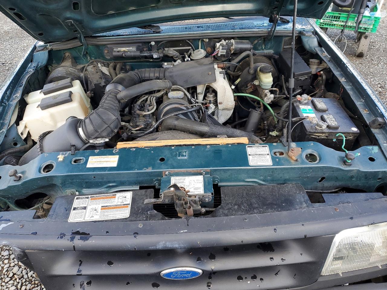 1996 Ford Ranger Teal vin: 1FTCR10A3TUC37631
