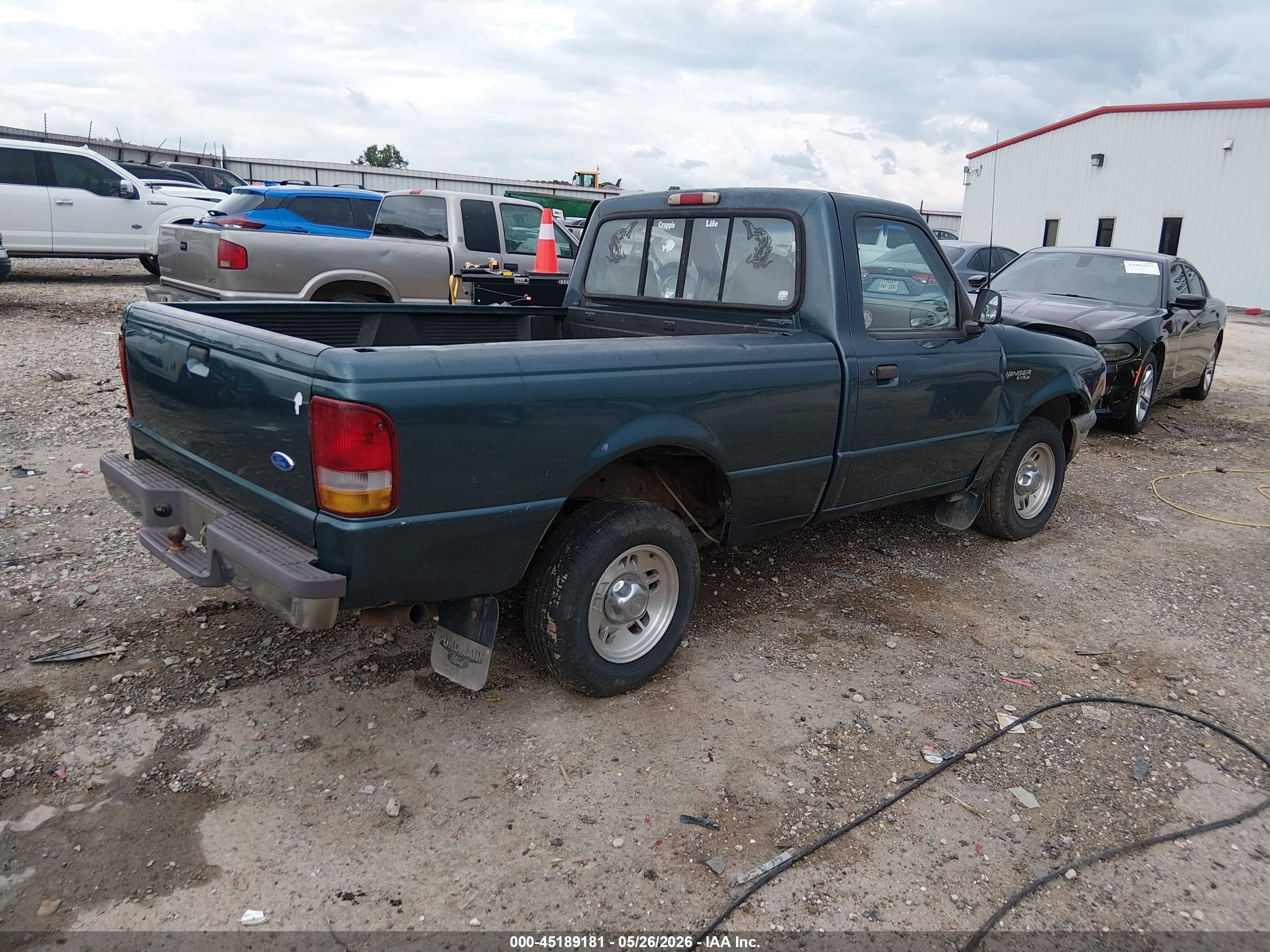 1996 Ford Ranger   Green vin: 1FTCR10A3TUC85288