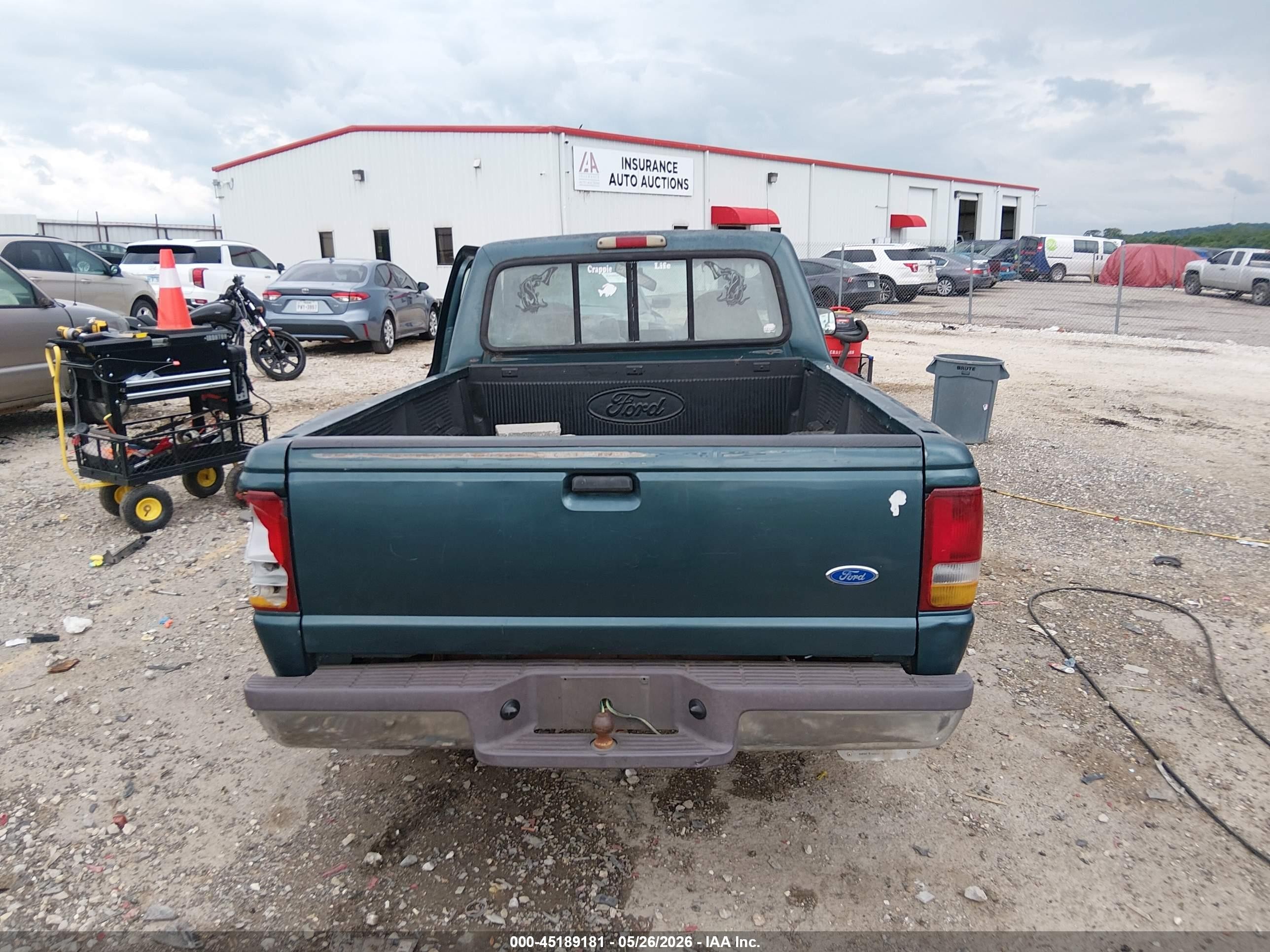 1996 Ford Ranger   Green vin: 1FTCR10A3TUC85288