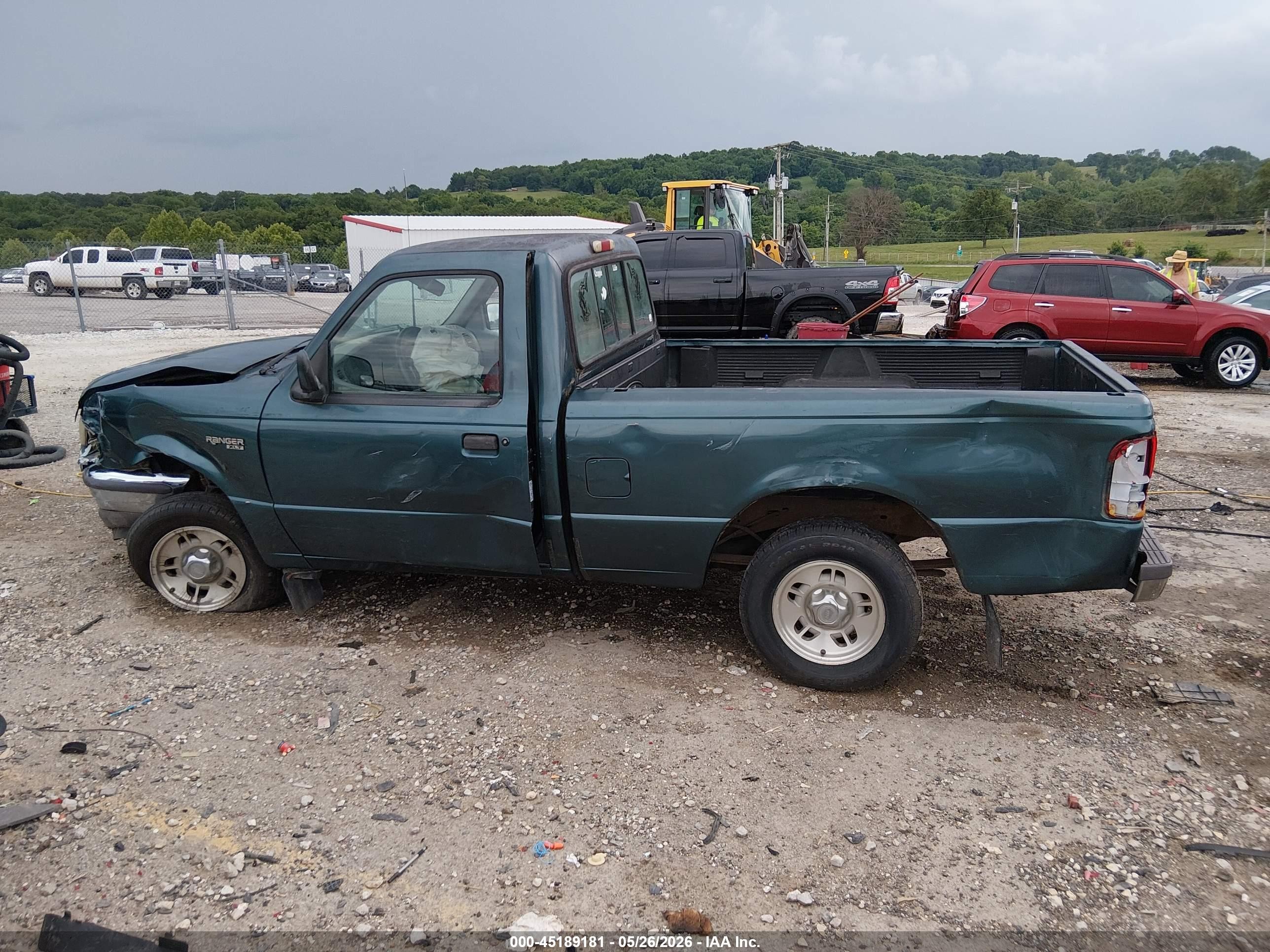 1996 Ford Ranger   Green vin: 1FTCR10A3TUC85288