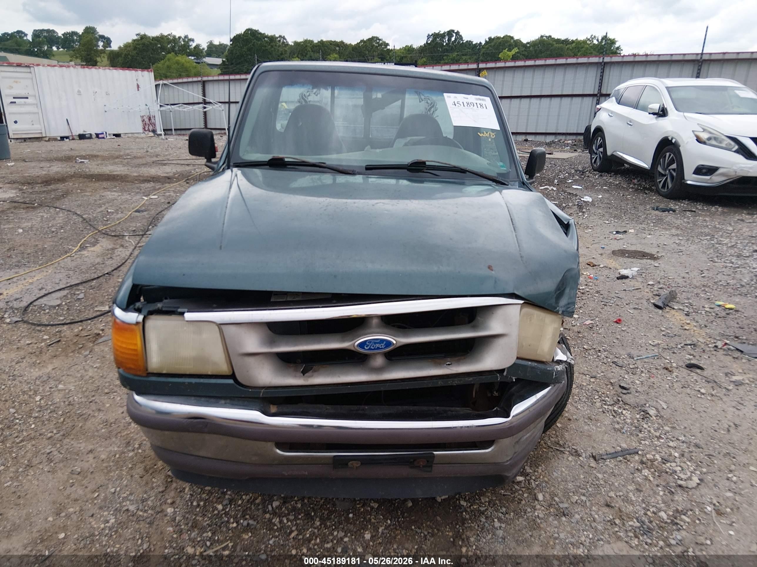1996 Ford Ranger   Green vin: 1FTCR10A3TUC85288