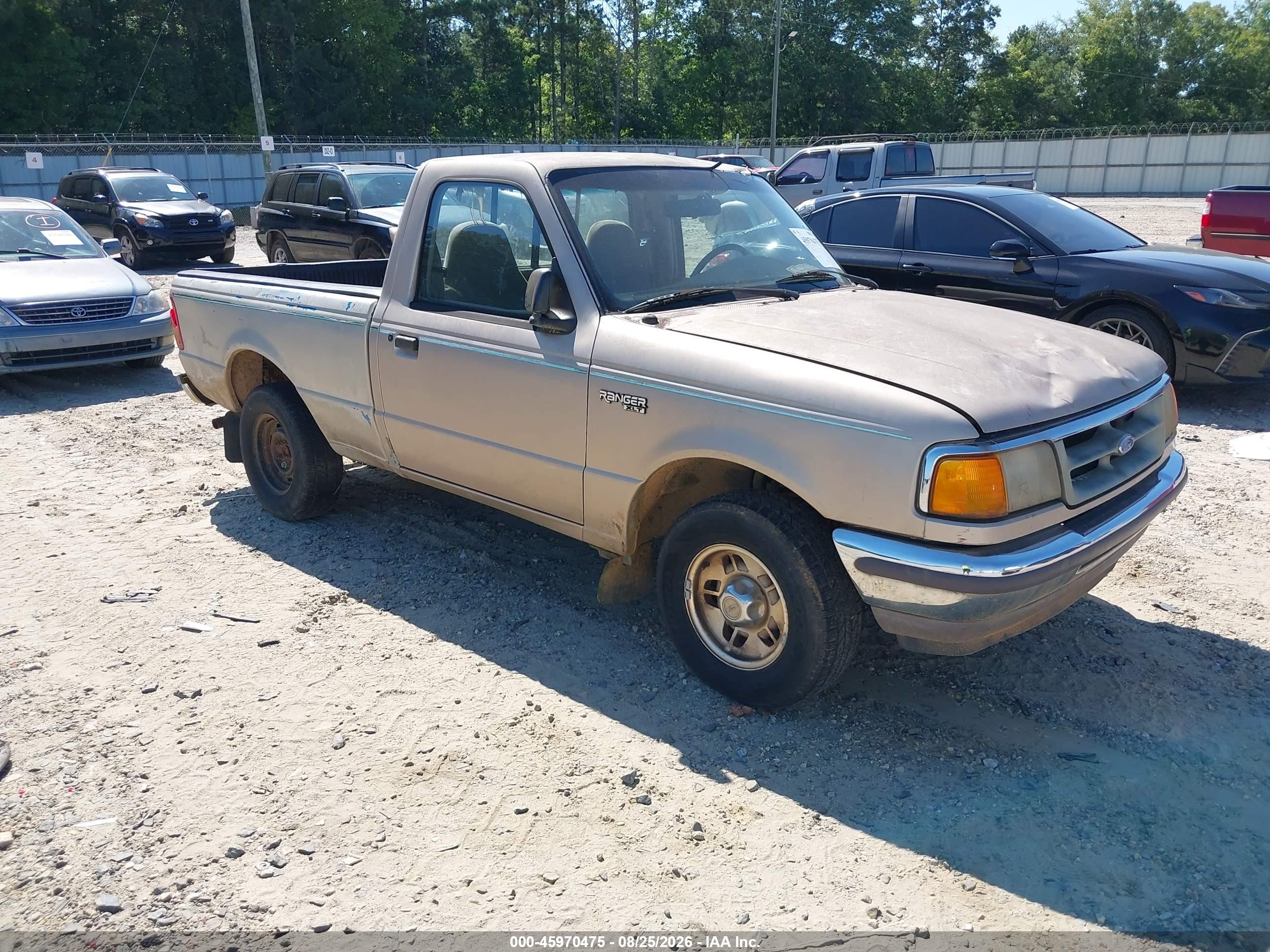 1997 Ford Ranger Splash/xl/xlt Champagne vin: 1FTCR10A3VUA21278