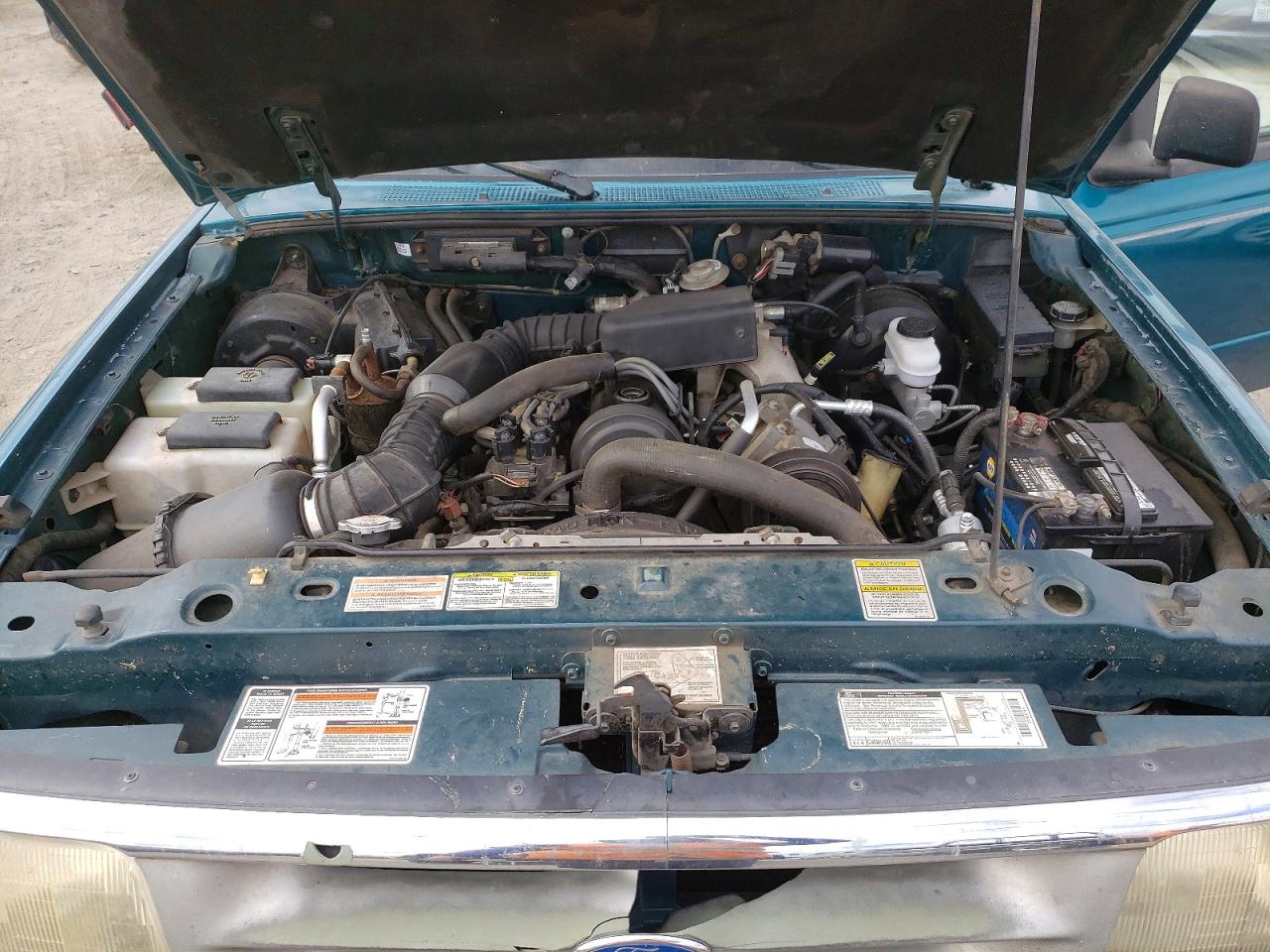 1997 Ford Ranger Teal vin: 1FTCR10A3VUC11548
