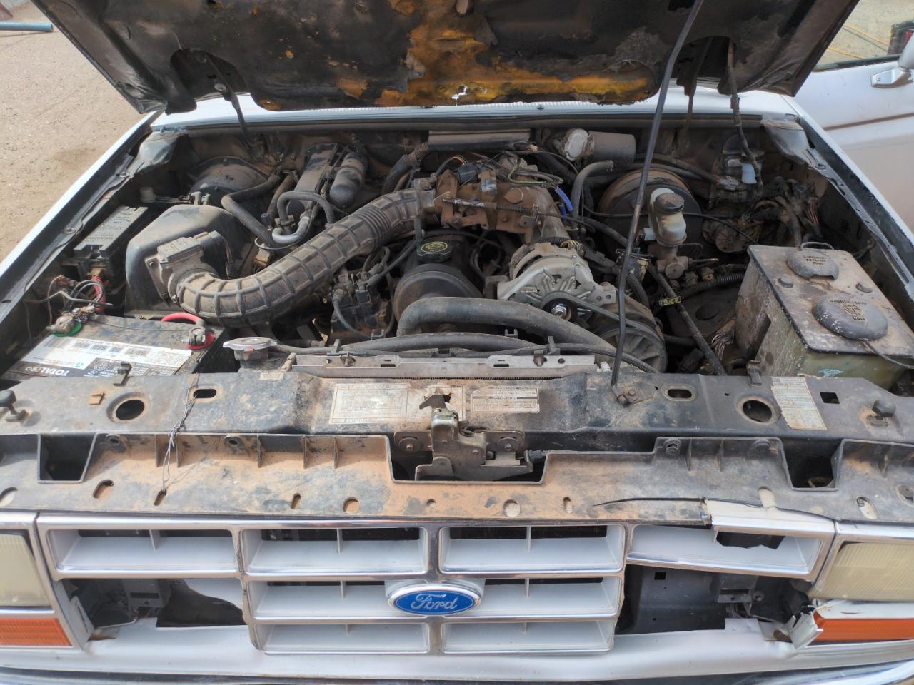 1990 Ford Ranger Серебряный vin: 1FTCR10A4LUC07182