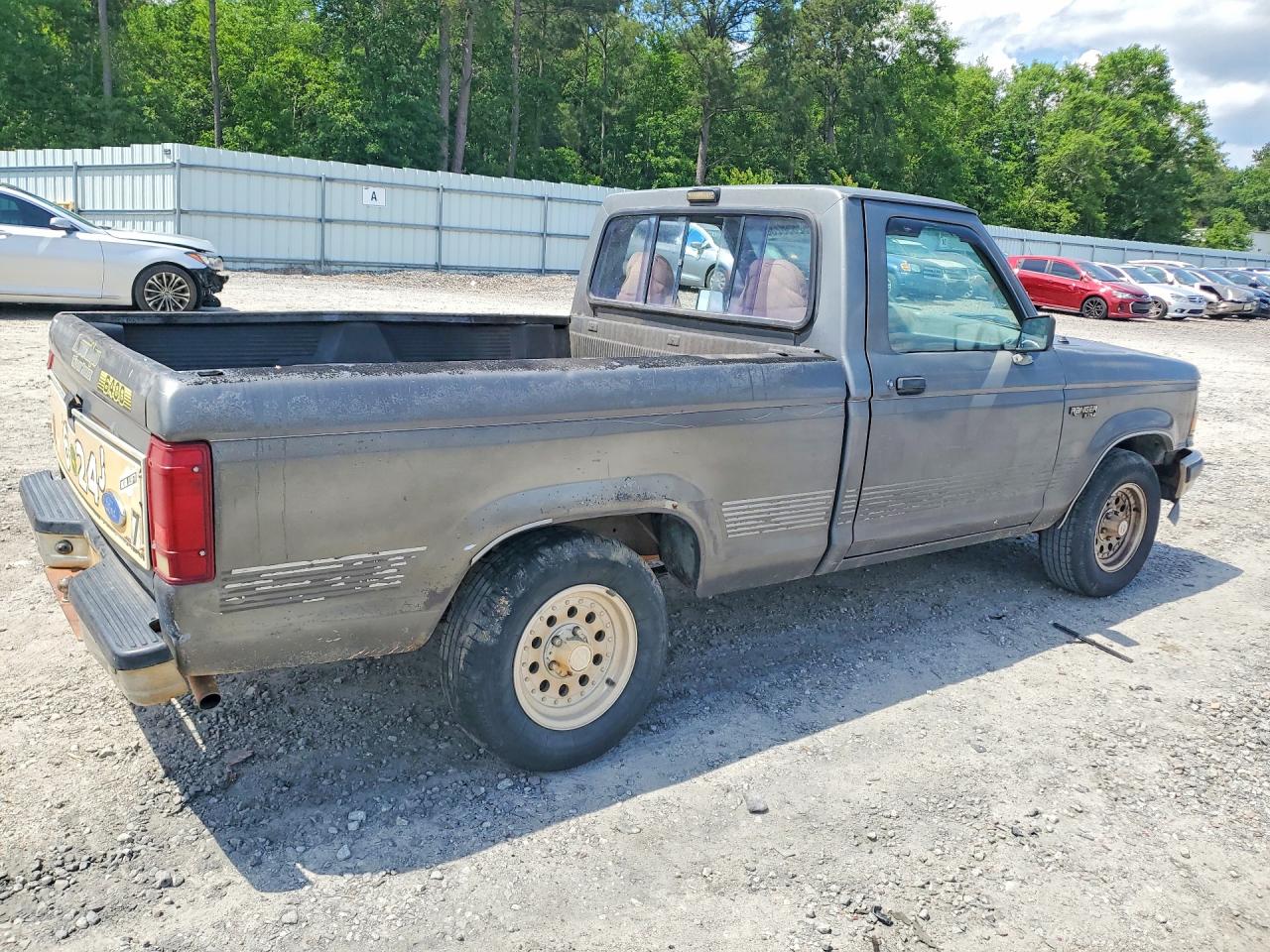1992 Ford Ranger Gray vin: 1FTCR10A4NTA10201