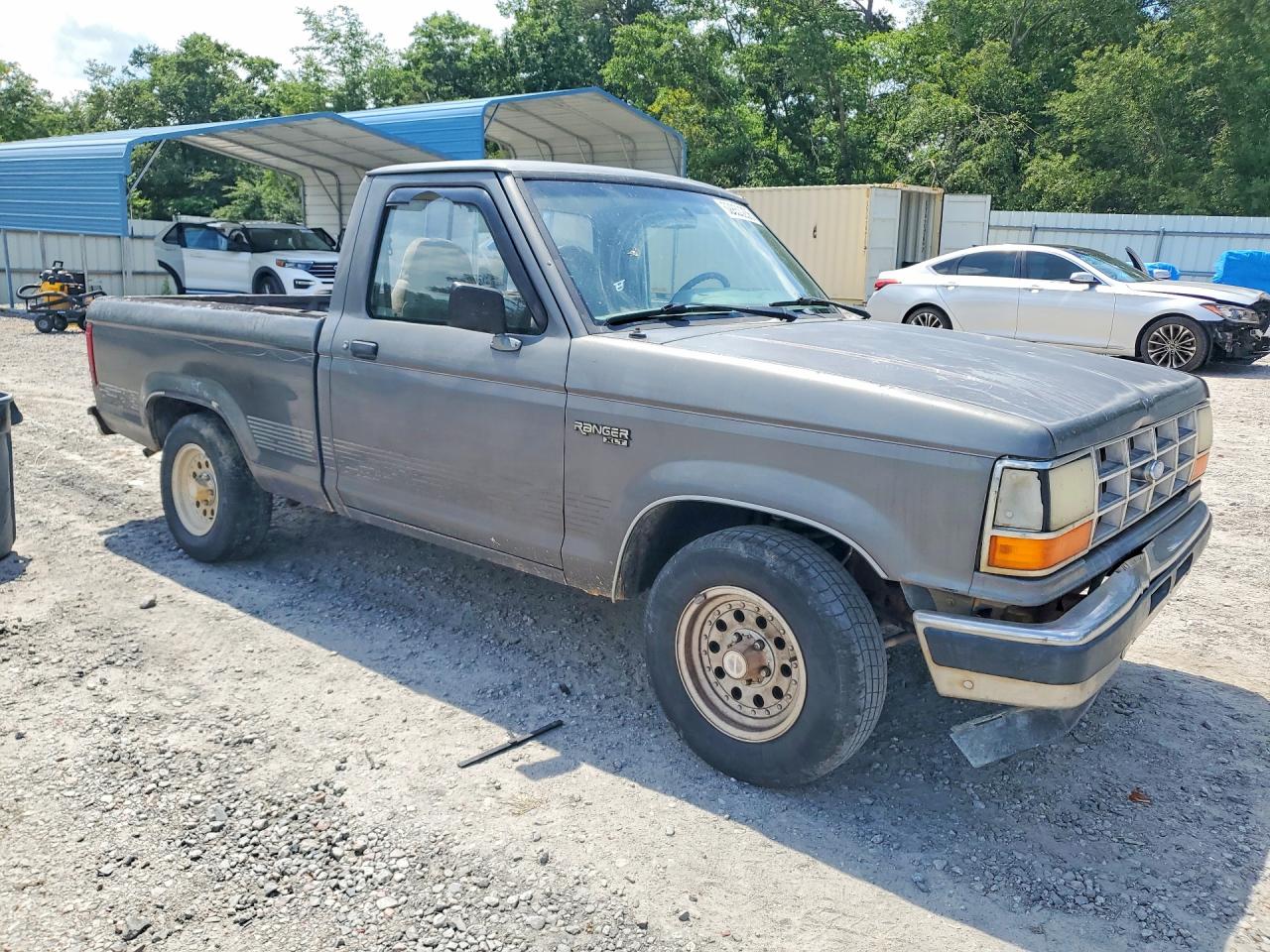 1992 Ford Ranger Gray vin: 1FTCR10A4NTA10201