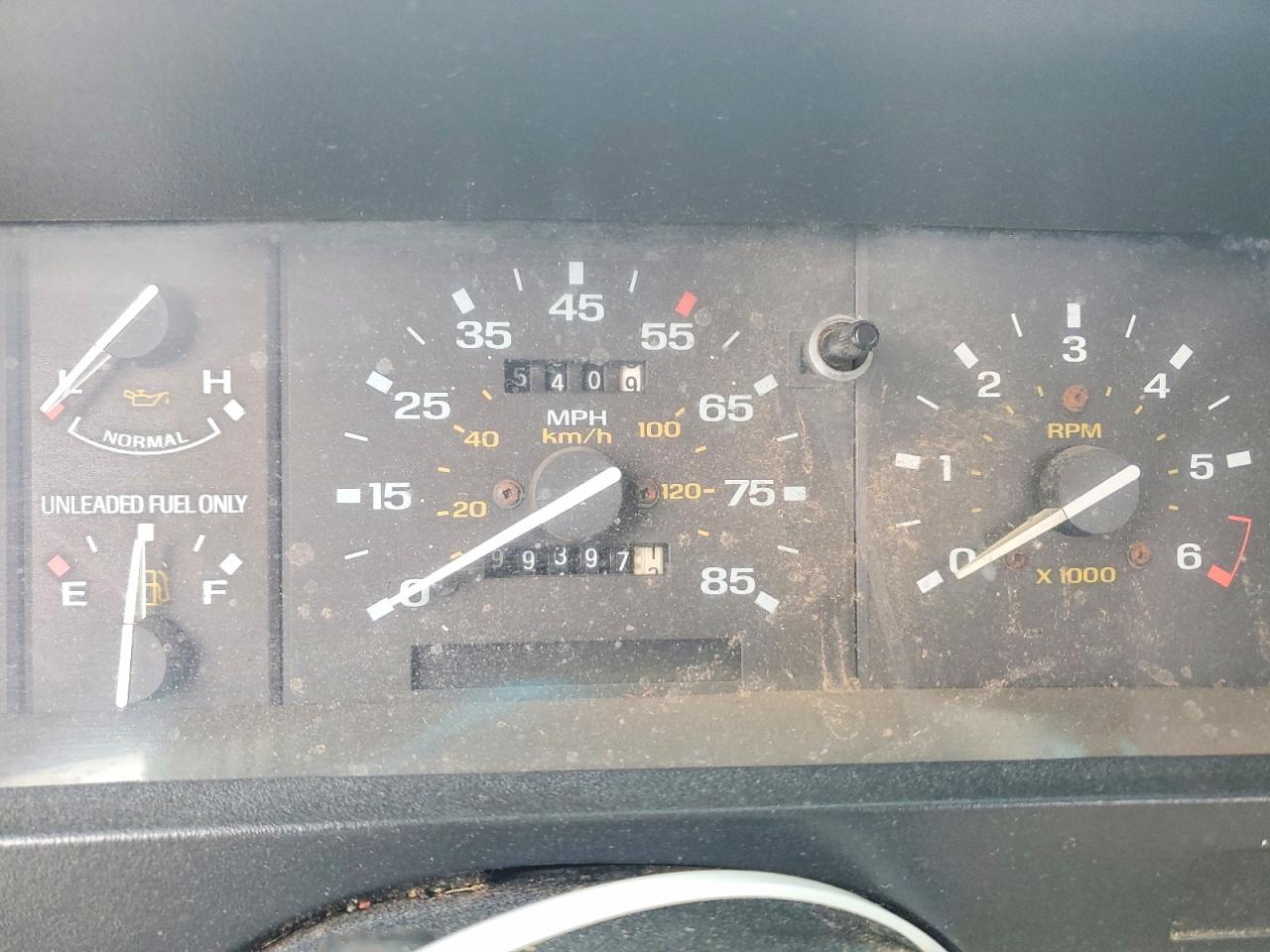 1992 Ford Ranger Gray vin: 1FTCR10A4NTA10201