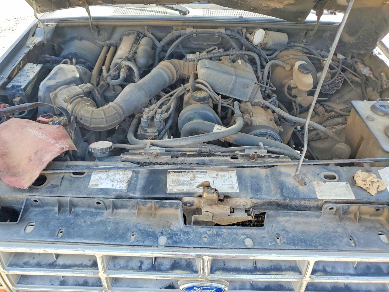 1992 Ford Ranger Gray vin: 1FTCR10A4NTA10201