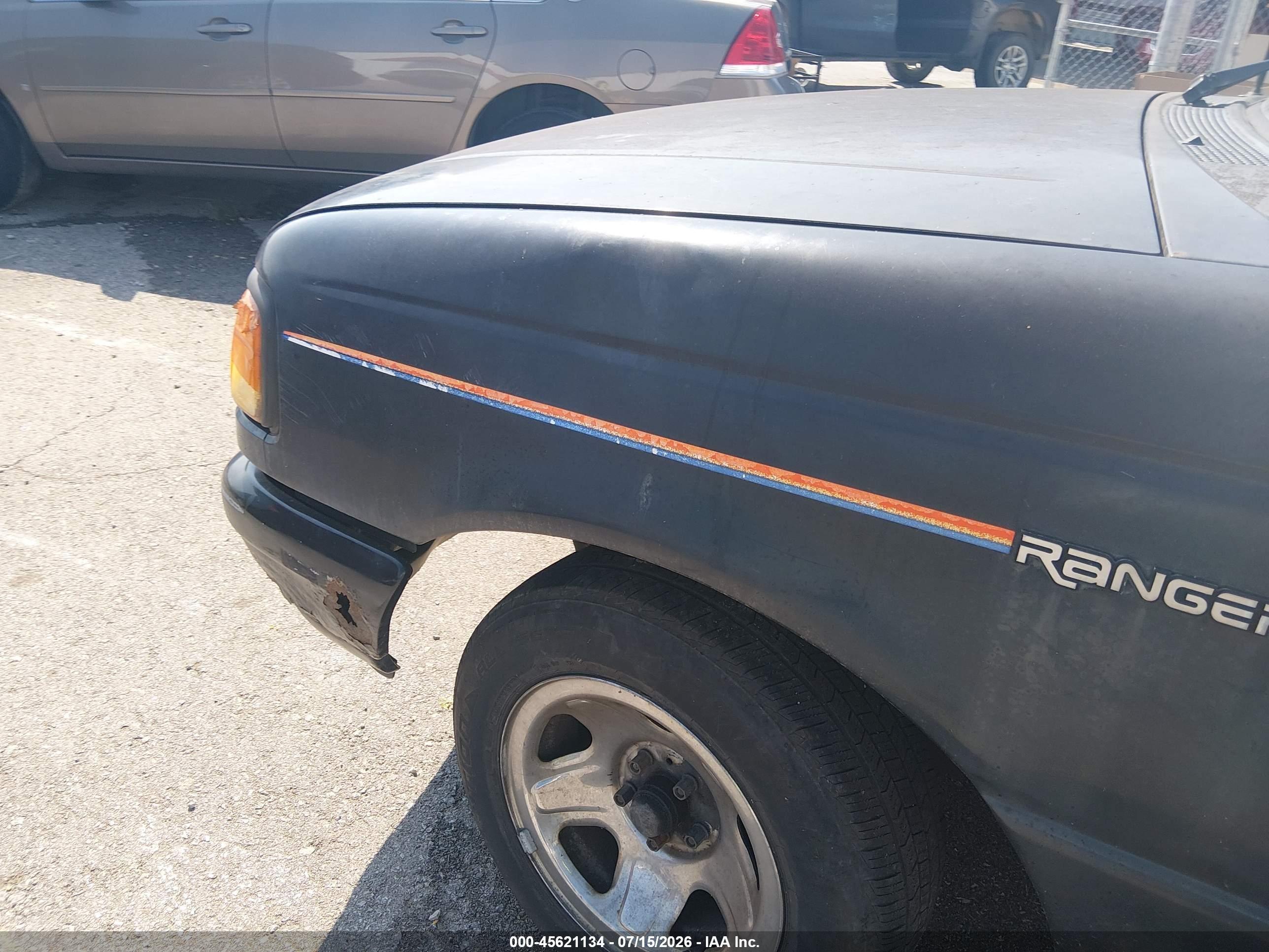 1993 Ford Ranger   Black vin: 1FTCR10A4PPB30737
