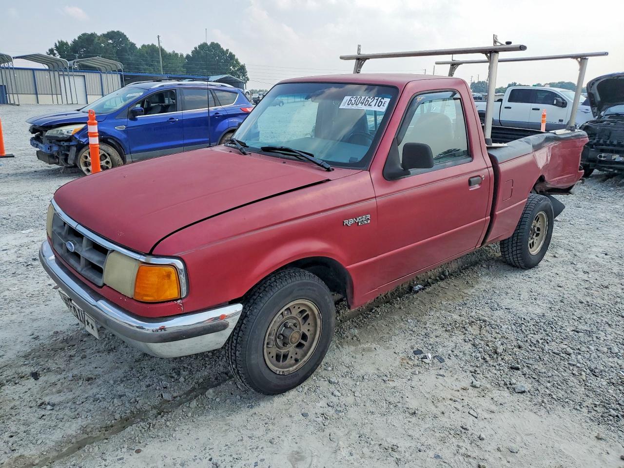 1993 Ford Ranger Xlt Бордовый vin: 1FTCR10A4PTA63323