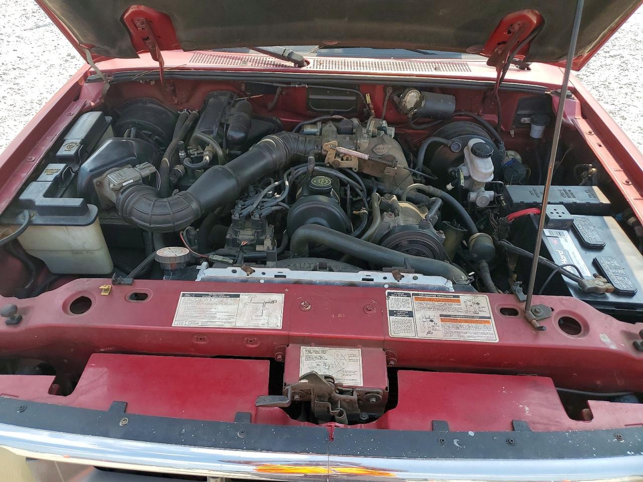 1993 Ford Ranger Xlt Бордовый vin: 1FTCR10A4PTA63323