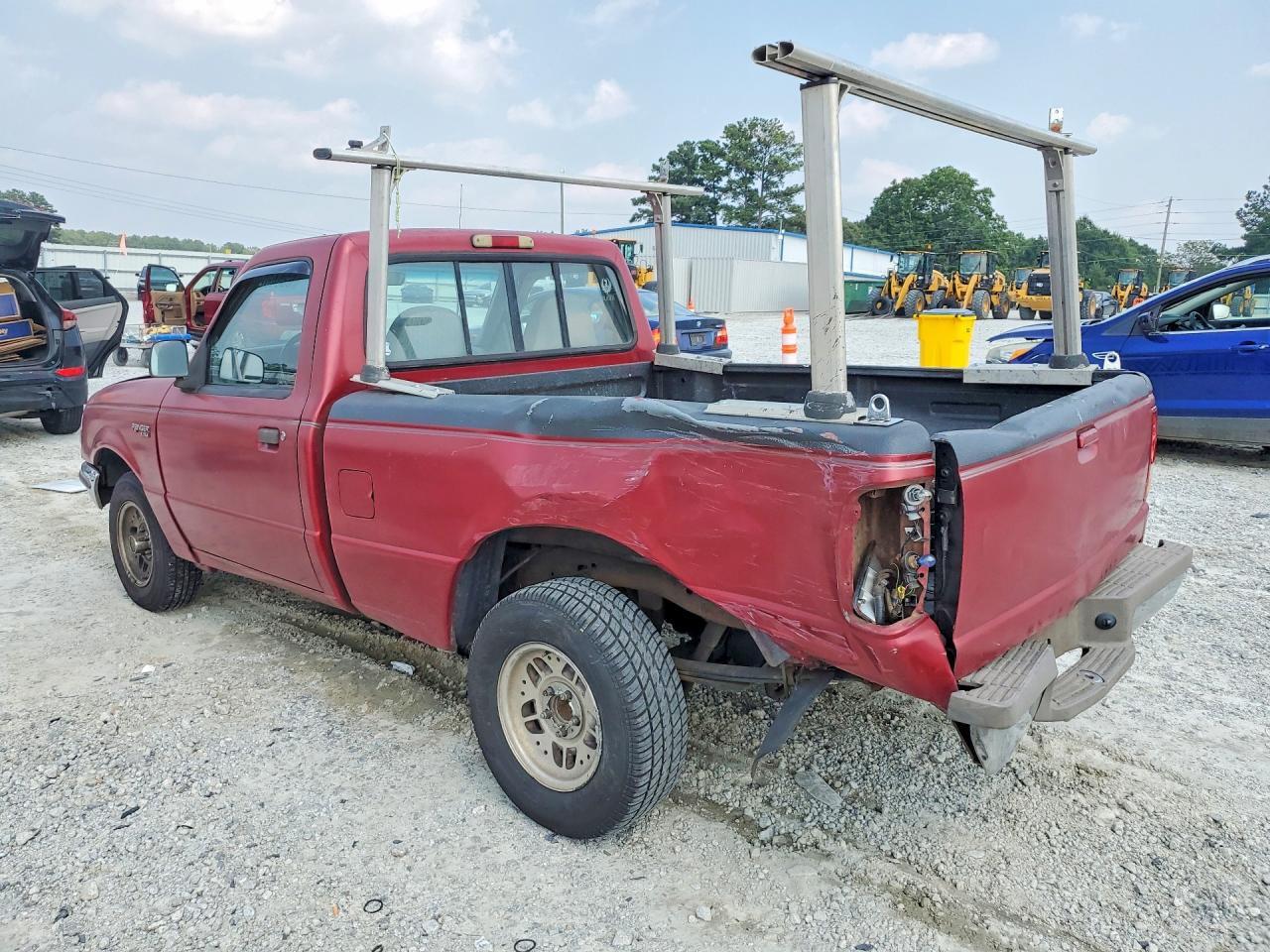 1993 Ford Ranger Xlt Бордовый vin: 1FTCR10A4PTA63323