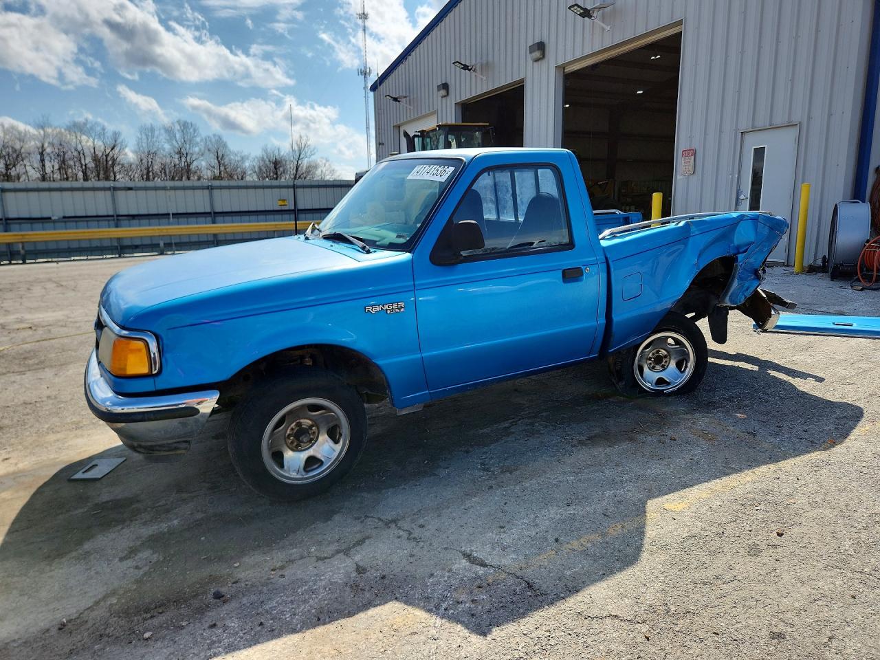 1993 Ford Ranger Blue vin: 1FTCR10A4PUA01009