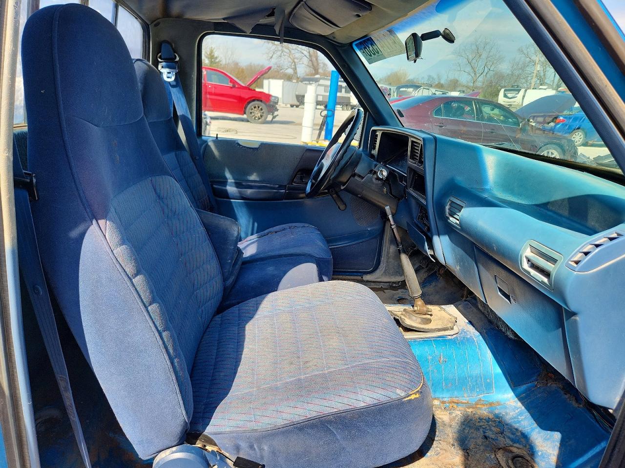 1993 Ford Ranger Blue vin: 1FTCR10A4PUA01009