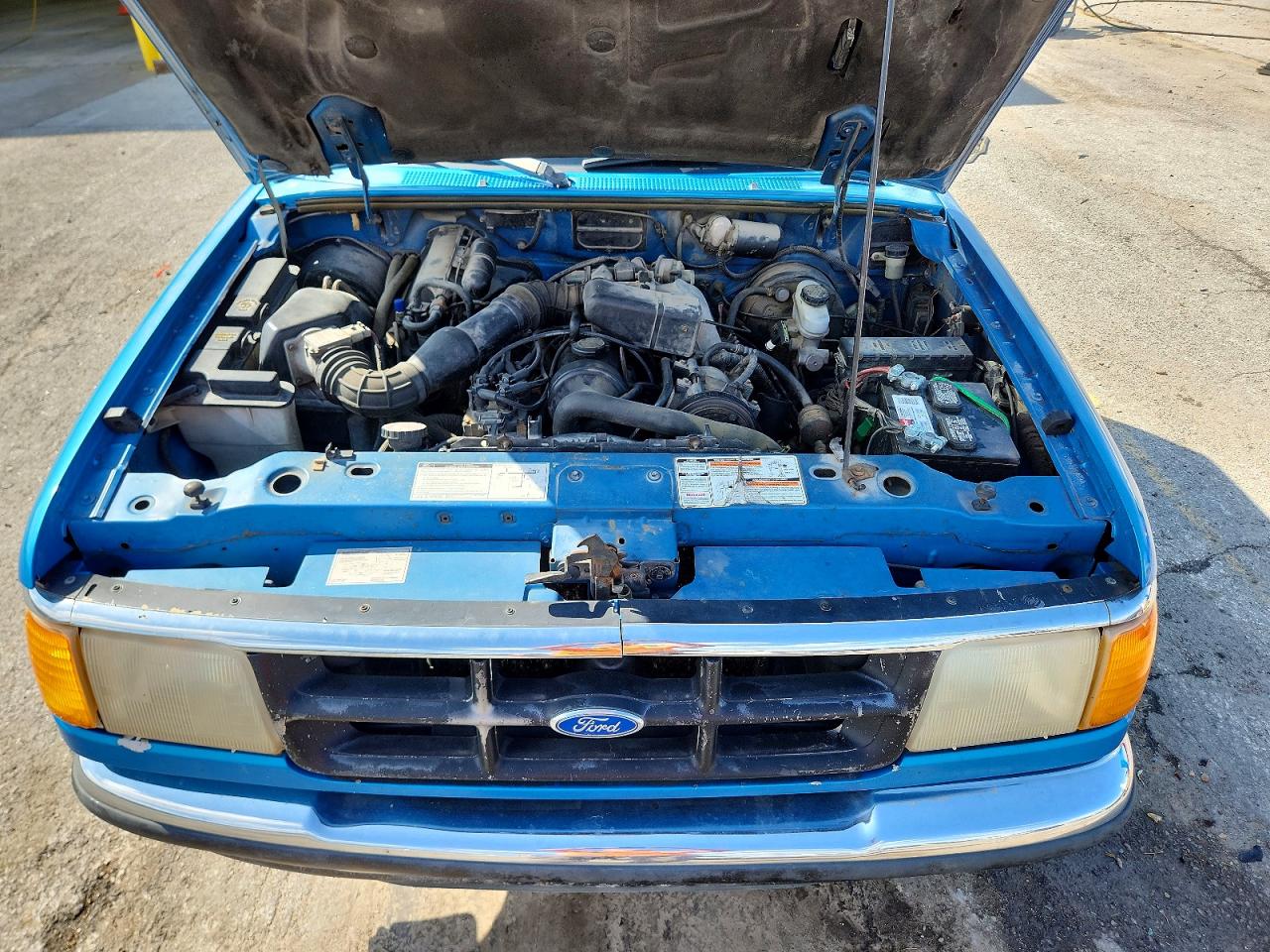 1993 Ford Ranger Blue vin: 1FTCR10A4PUA01009