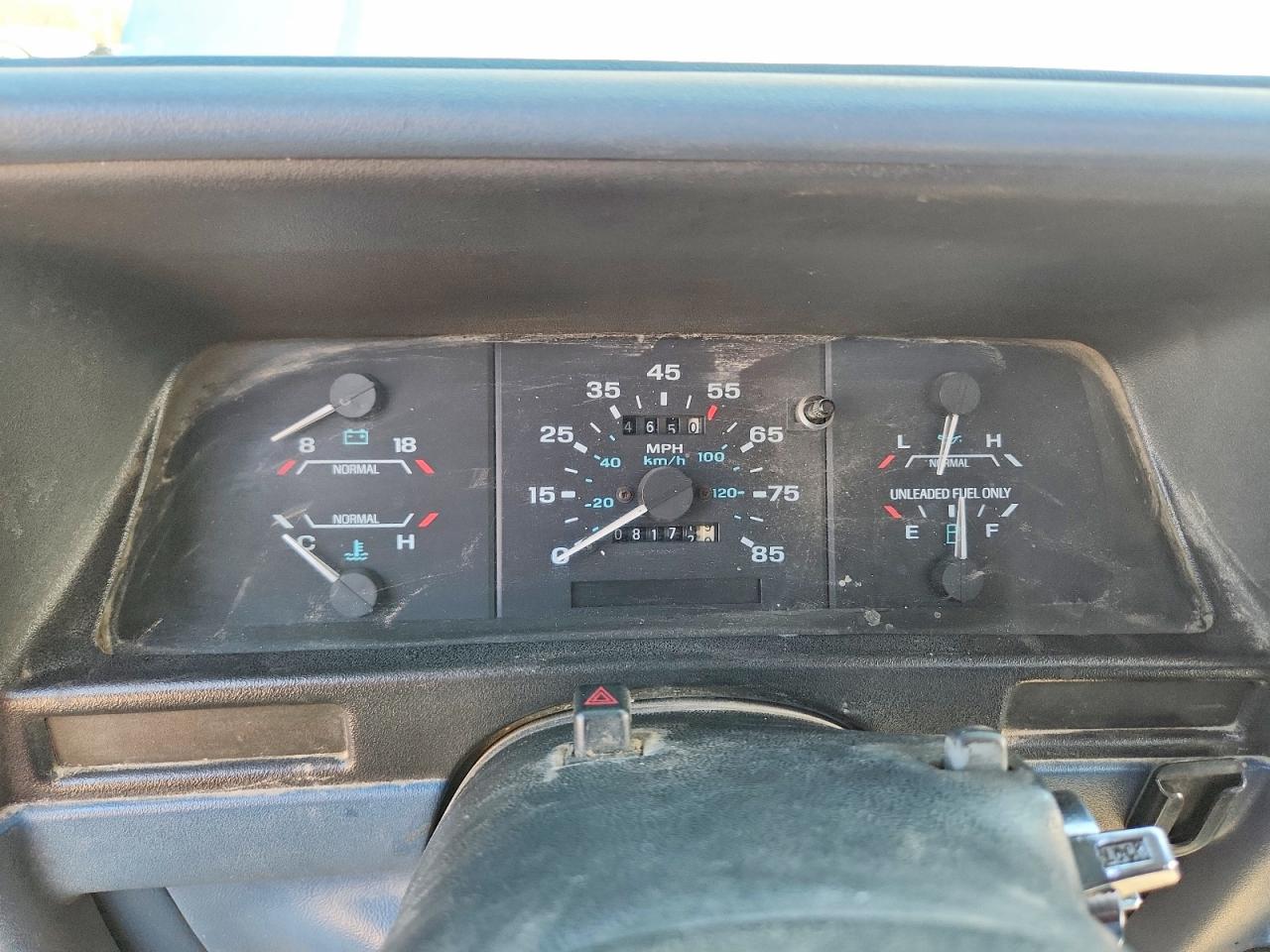1993 Ford Ranger Blue vin: 1FTCR10A4PUA01009