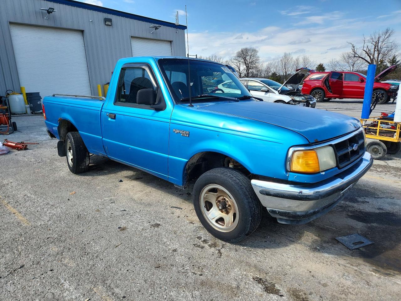1993 Ford Ranger Blue vin: 1FTCR10A4PUA01009