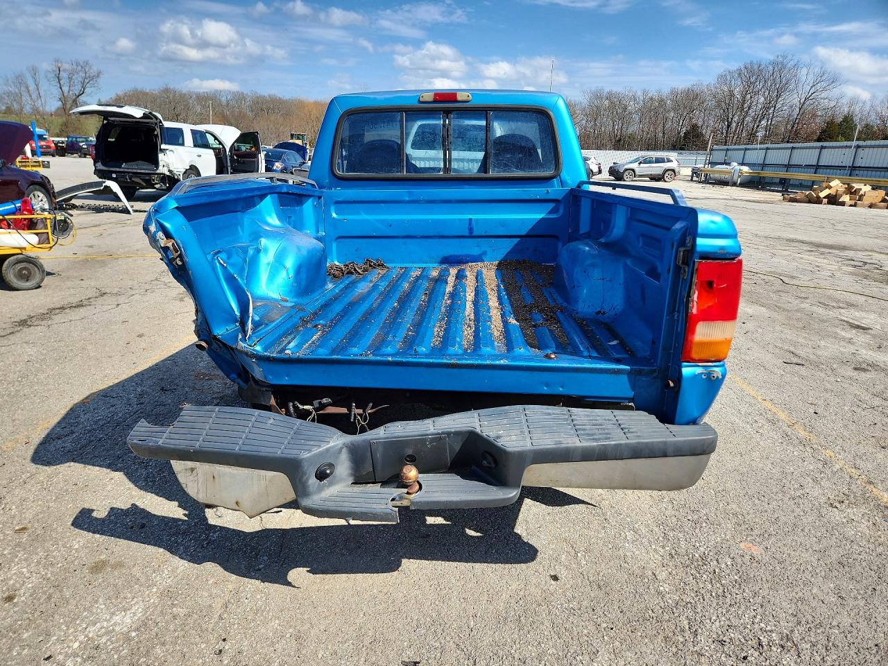 1993 Ford Ranger Blue vin: 1FTCR10A4PUA01009