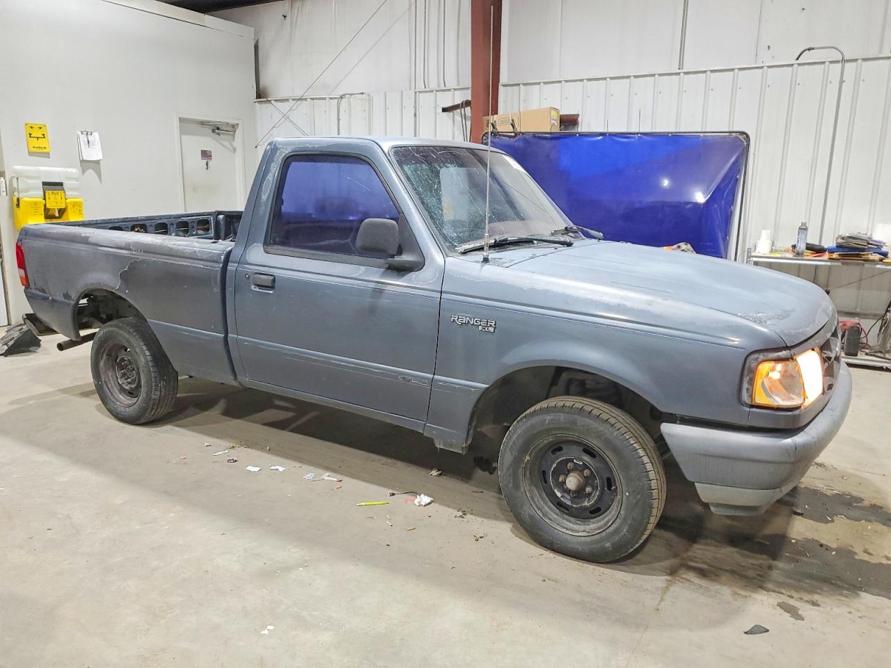 1993 Ford Ranger Gray vin: 1FTCR10A4PUD05800