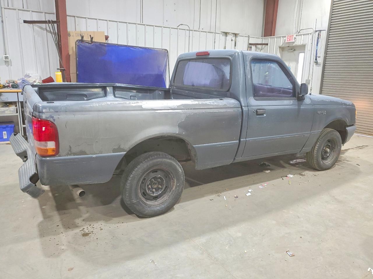 1993 Ford Ranger Gray vin: 1FTCR10A4PUD05800