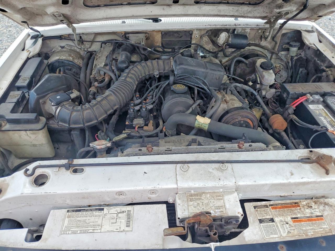 1994 Ford Ranger White vin: 1FTCR10A4RTA56925