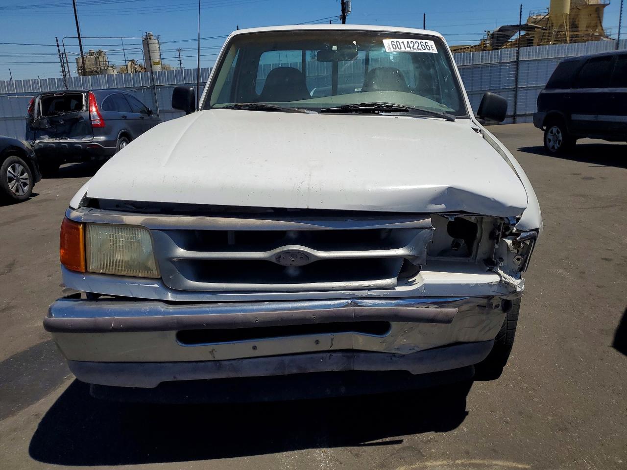 1996 Ford Ranger White vin: 1FTCR10A4TPA60277
