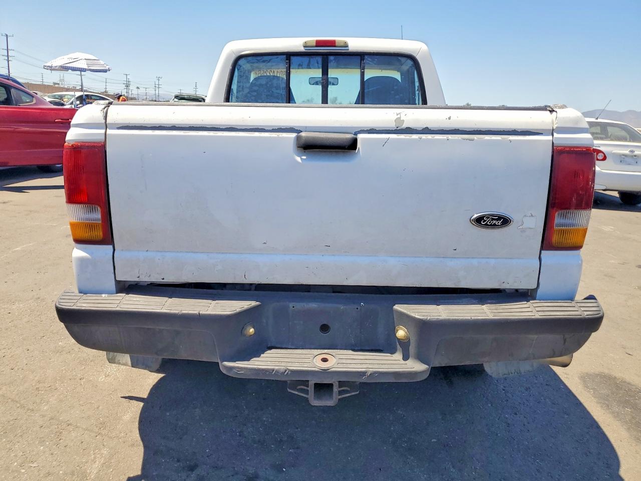 1996 Ford Ranger White vin: 1FTCR10A4TPA60277