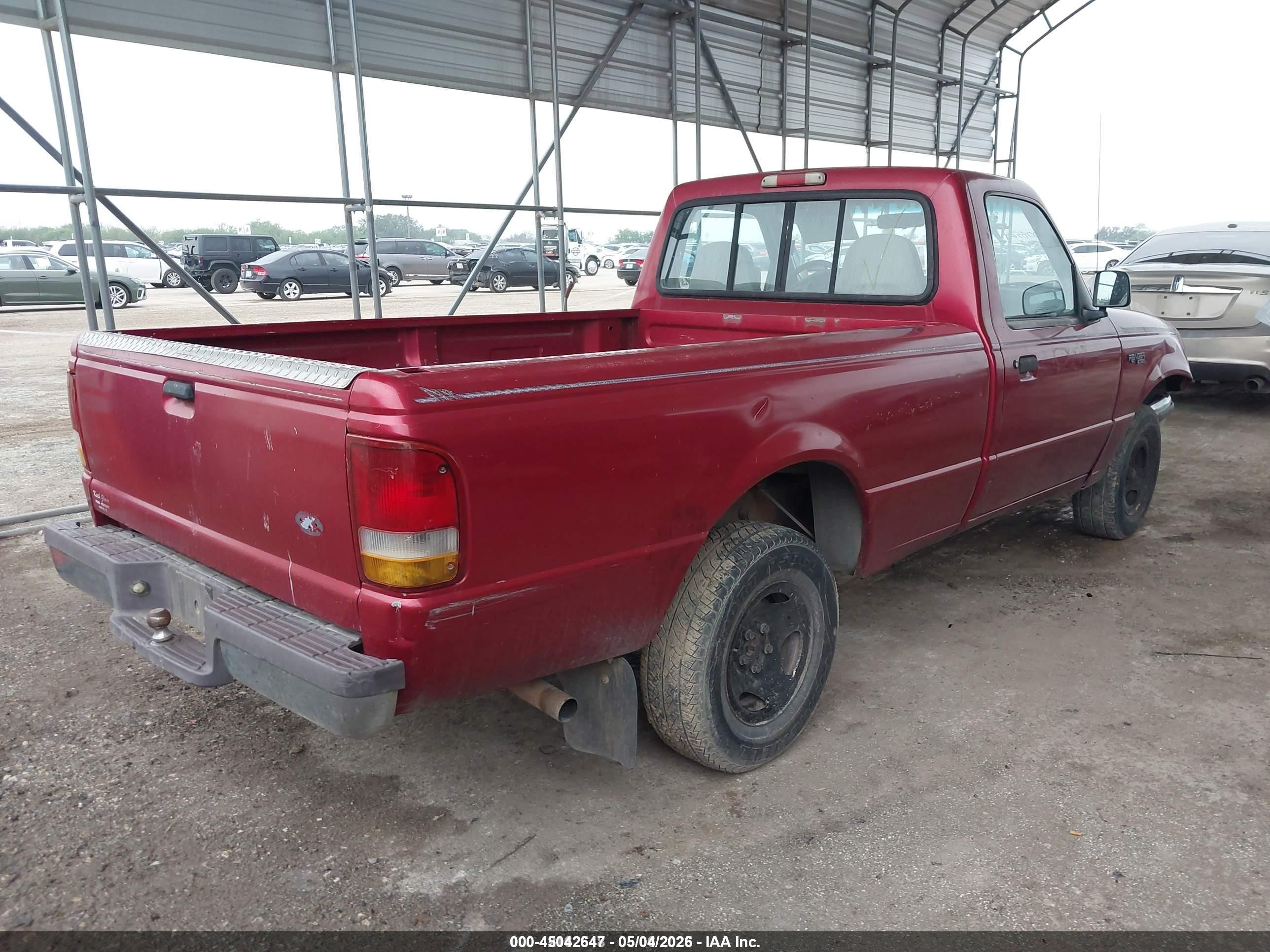 1996 Ford Ranger   Maroon vin: 1FTCR10A4TTA31899