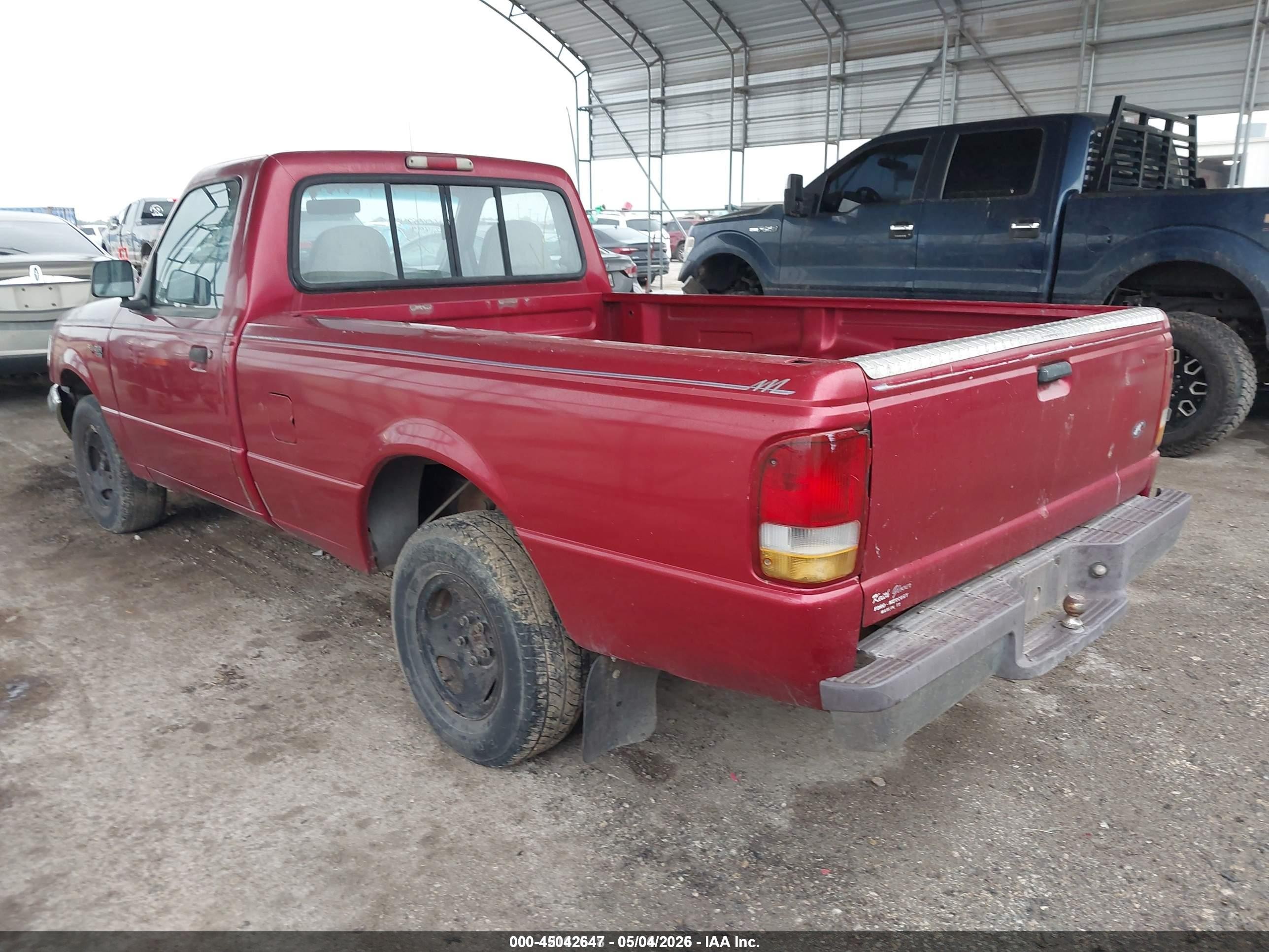 1996 Ford Ranger   Maroon vin: 1FTCR10A4TTA31899