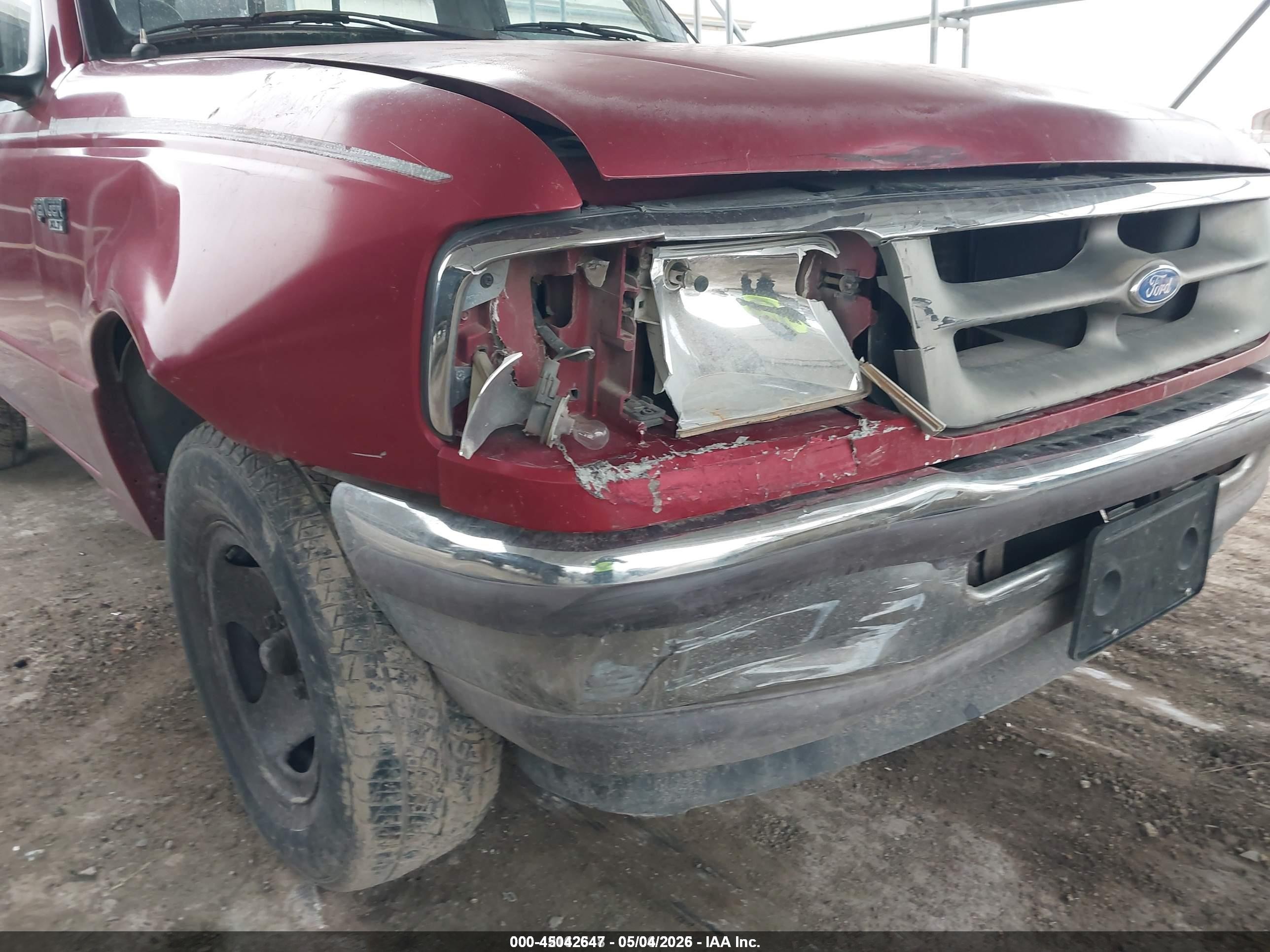 1996 Ford Ranger   Maroon vin: 1FTCR10A4TTA31899