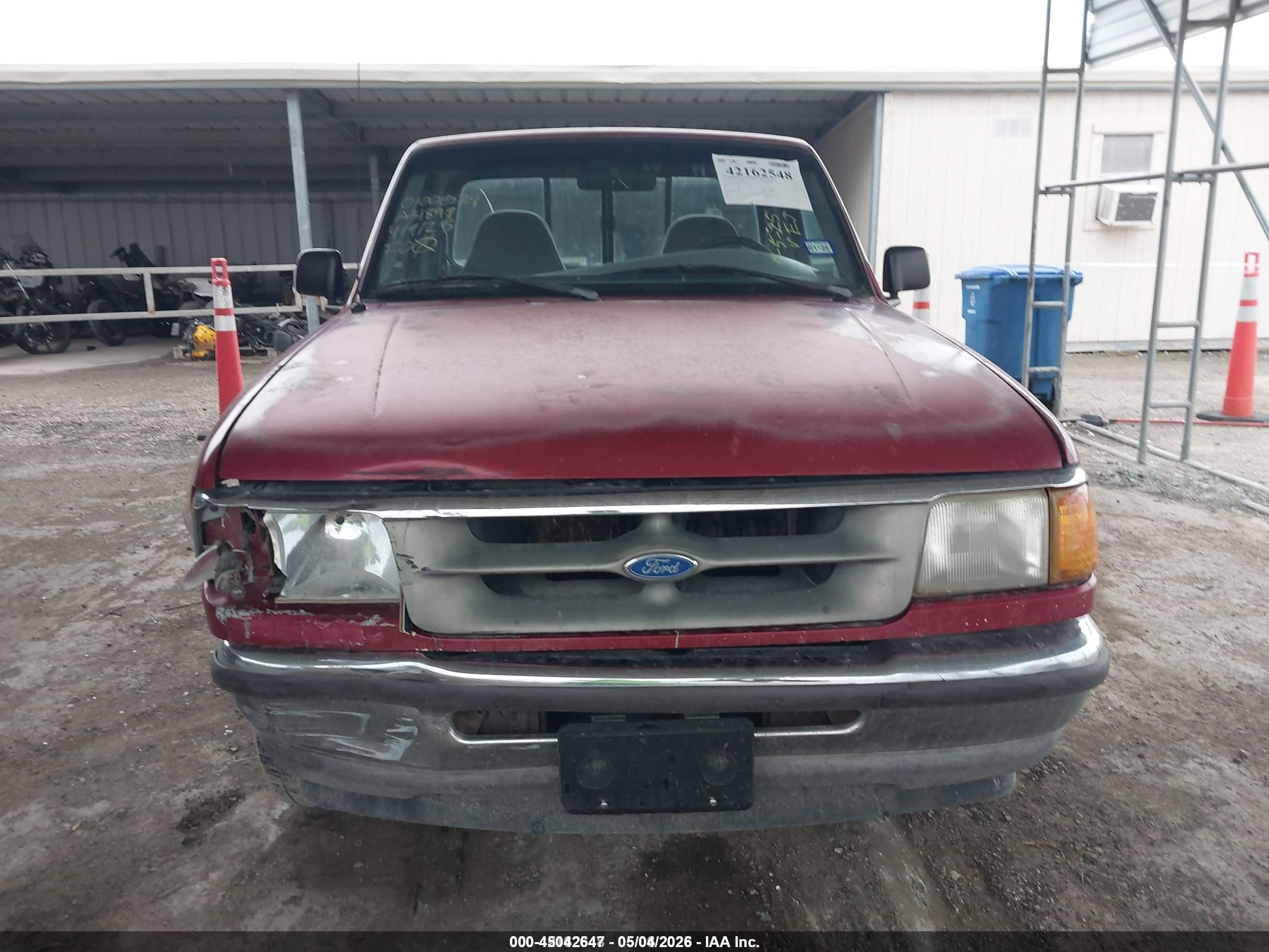 1996 Ford Ranger   Maroon vin: 1FTCR10A4TTA31899