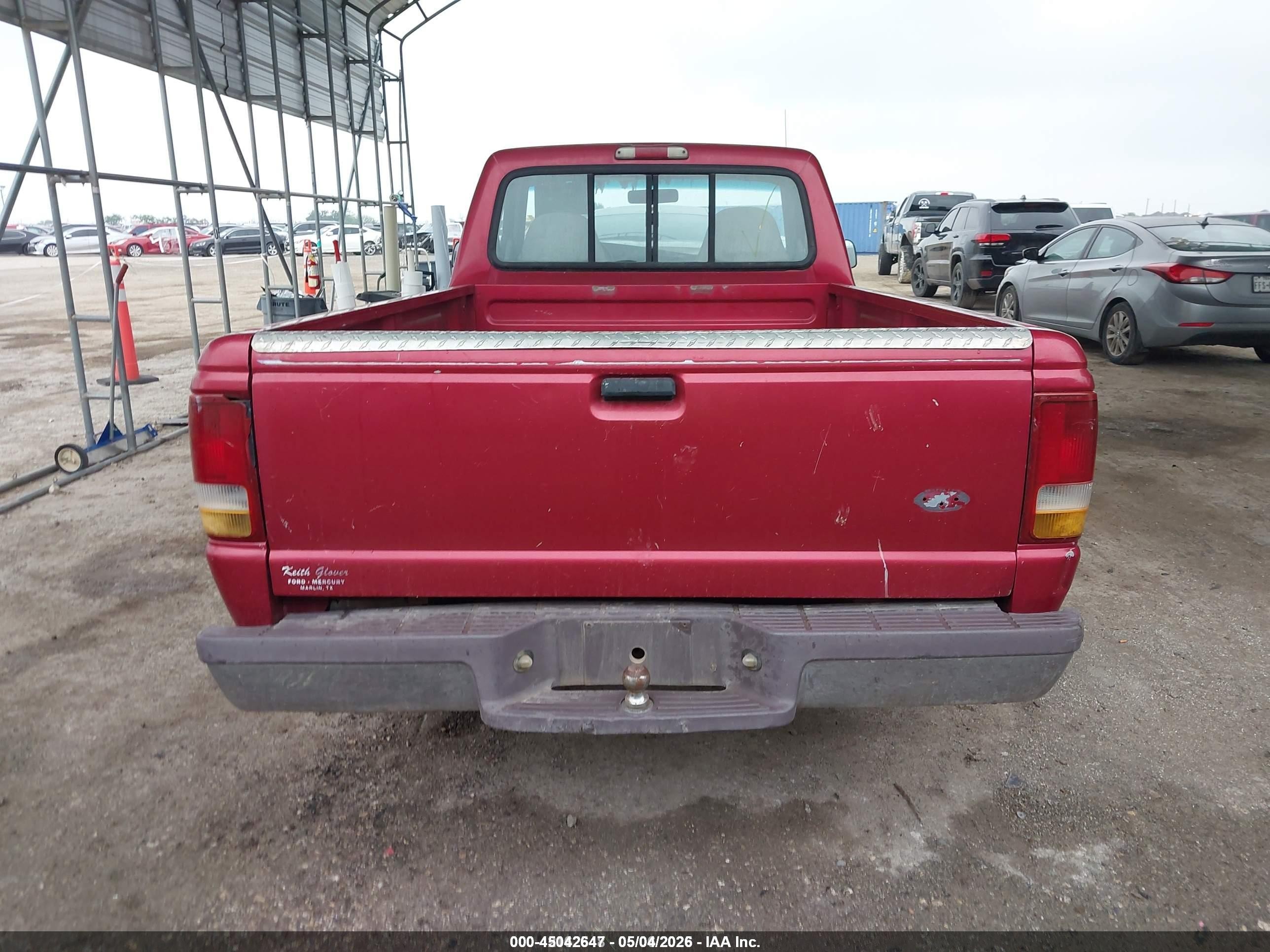 1996 Ford Ranger   Maroon vin: 1FTCR10A4TTA31899