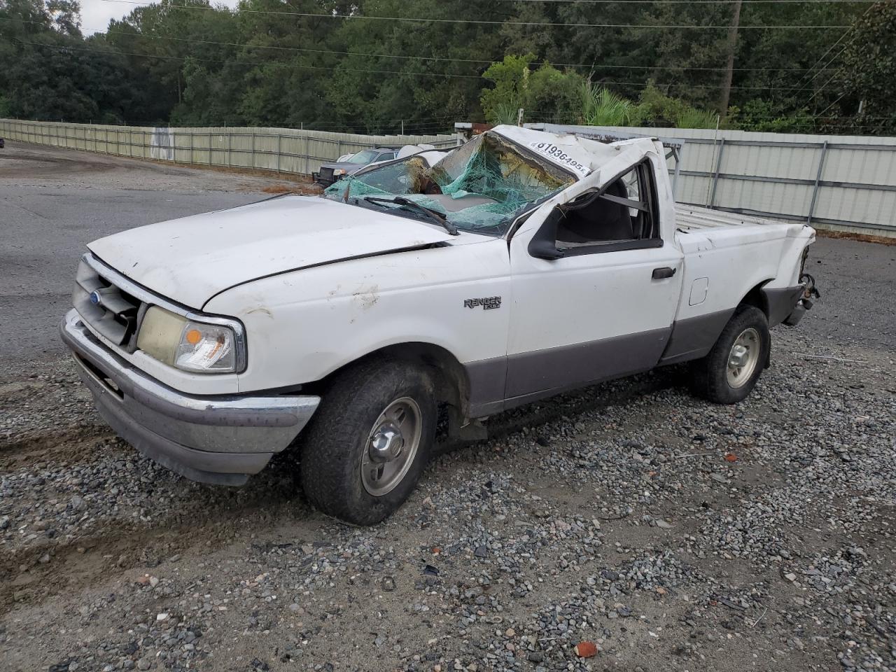1996 Ford Ranger White vin: 1FTCR10A4TUA22064