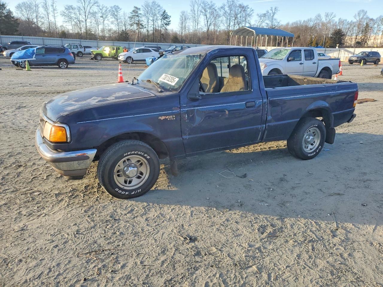 1997 Ford Ranger Синий vin: 1FTCR10A4VTA84296