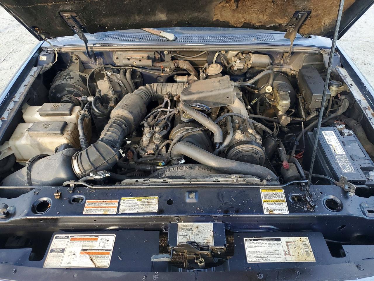 1997 Ford Ranger Blue vin: 1FTCR10A4VTA84296