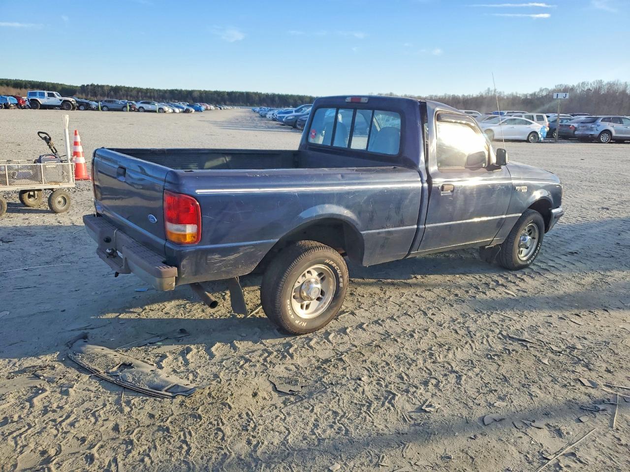 1997 Ford Ranger Blue vin: 1FTCR10A4VTA84296