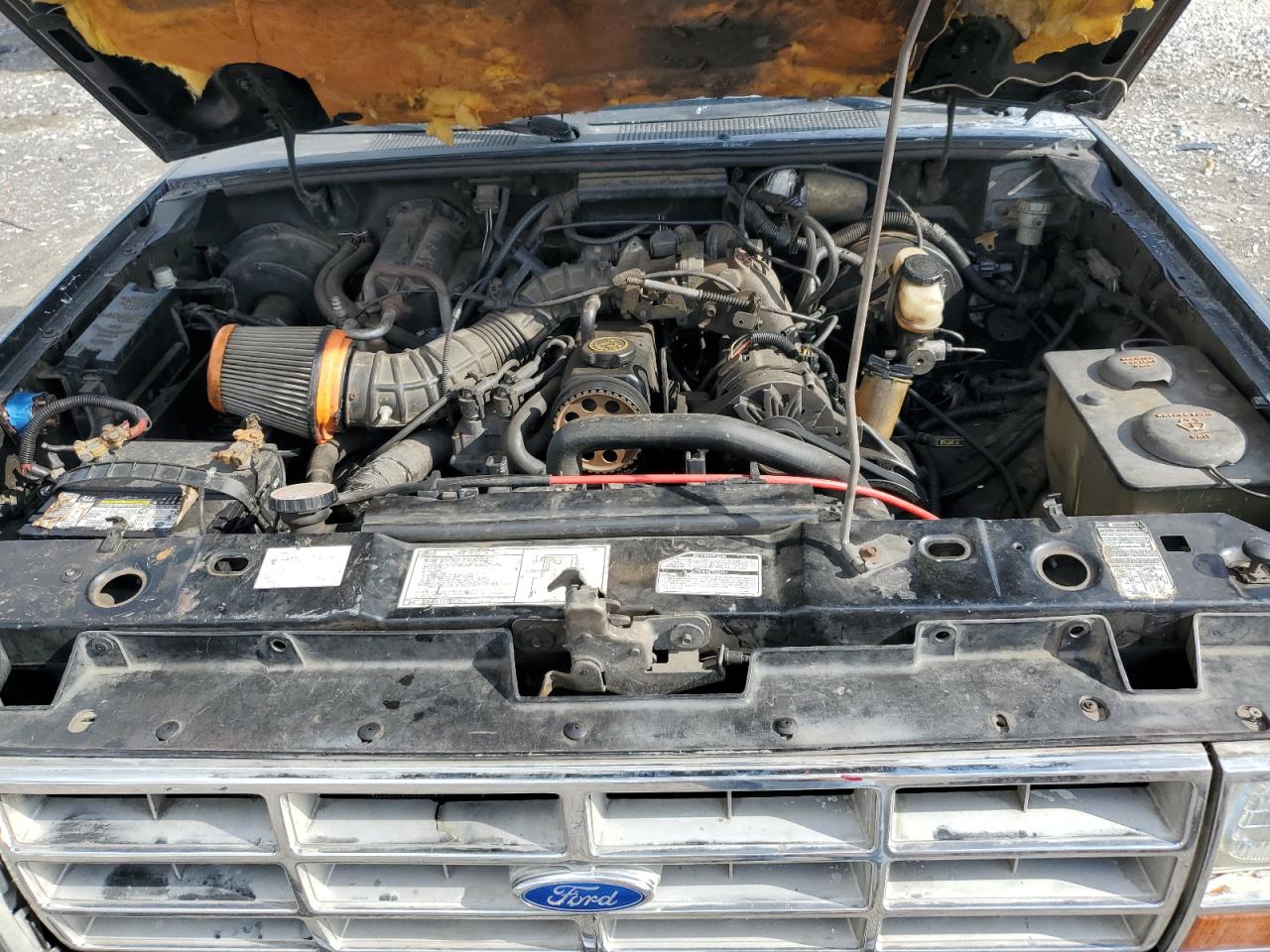 1989 Ford Ranger Black vin: 1FTCR10A5KUB36136