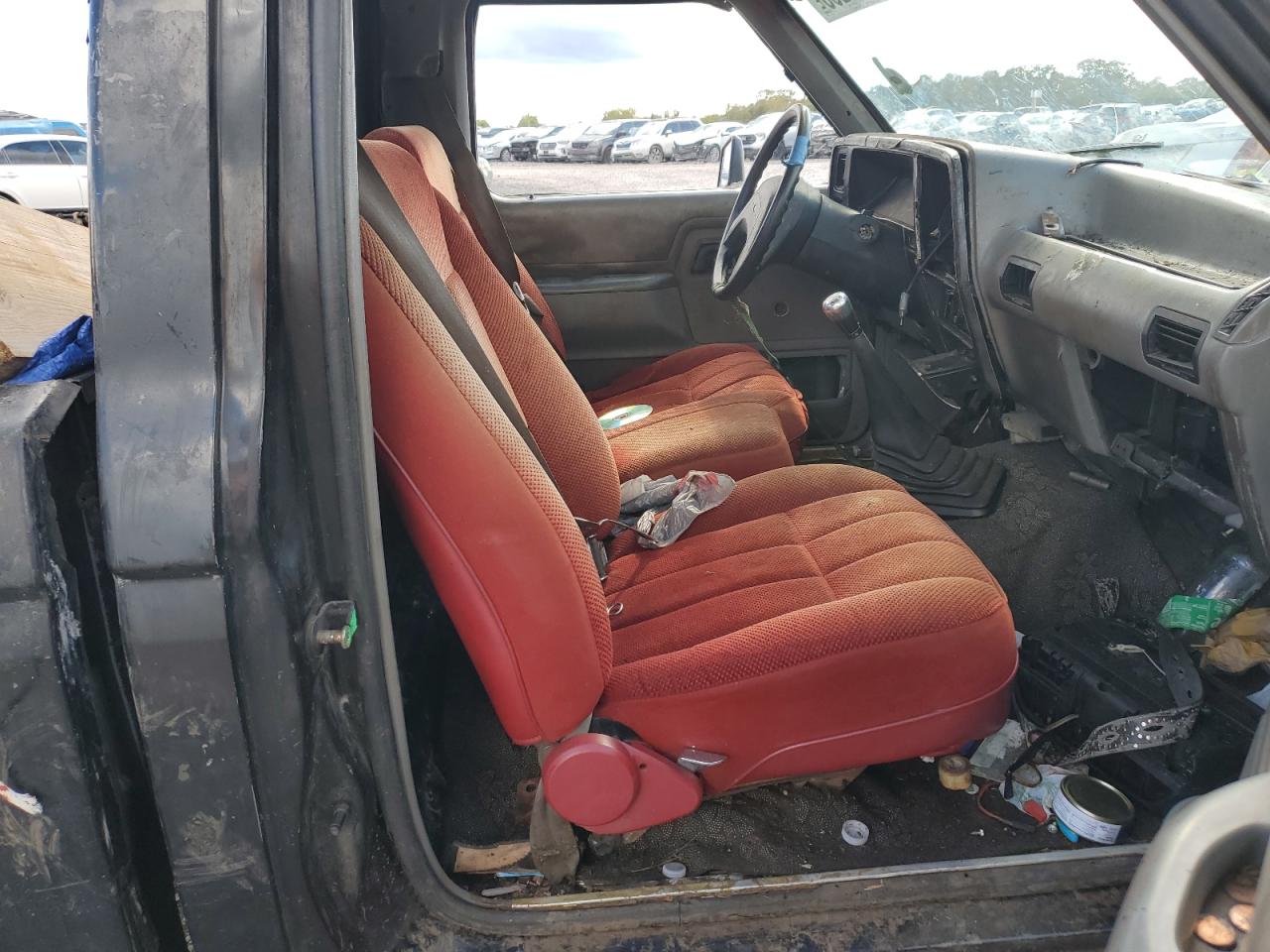 1989 Ford Ranger Black vin: 1FTCR10A5KUB36136