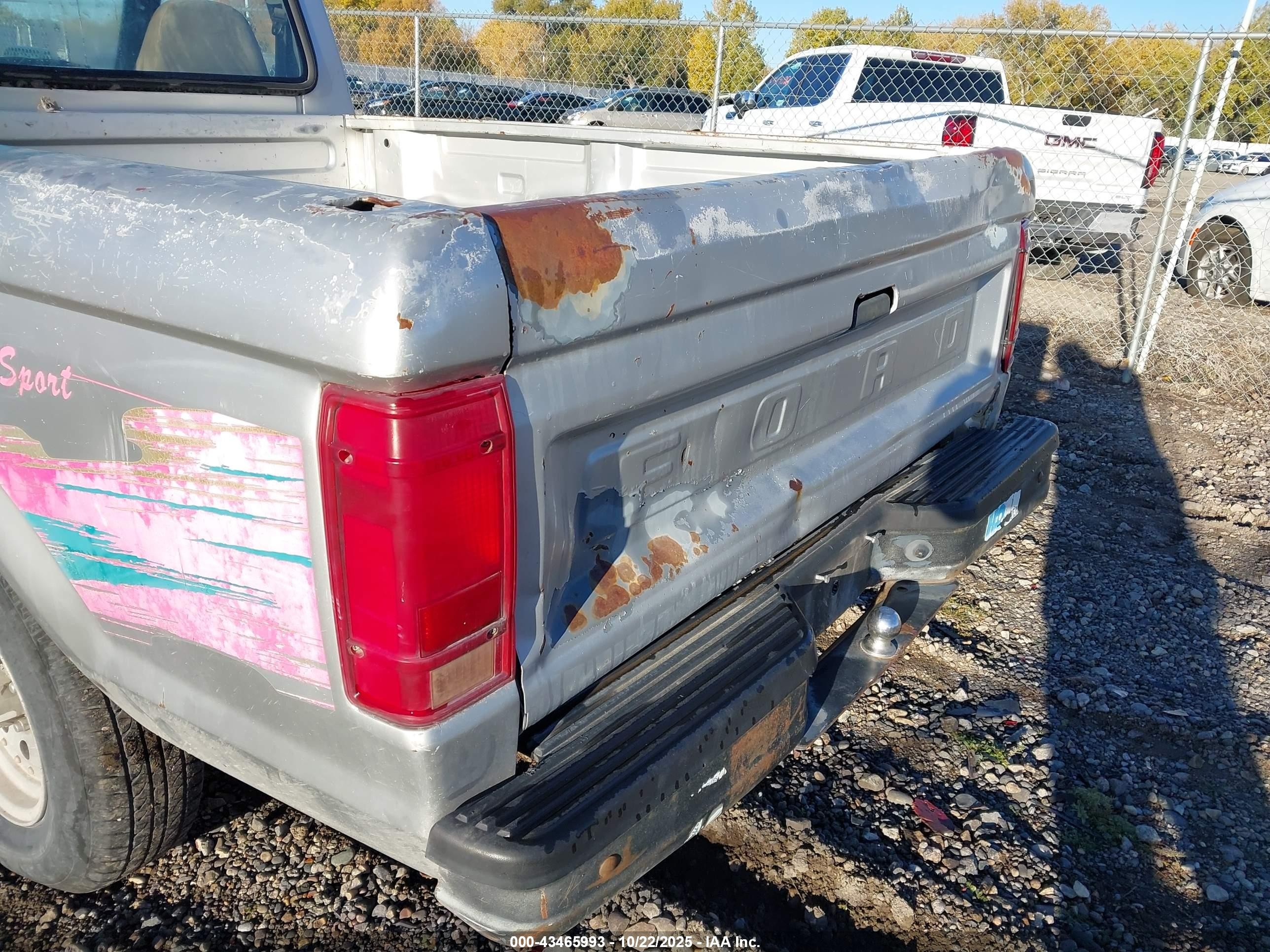 1991 Ford Ranger   Light Blue vin: 1FTCR10A5MUD62177