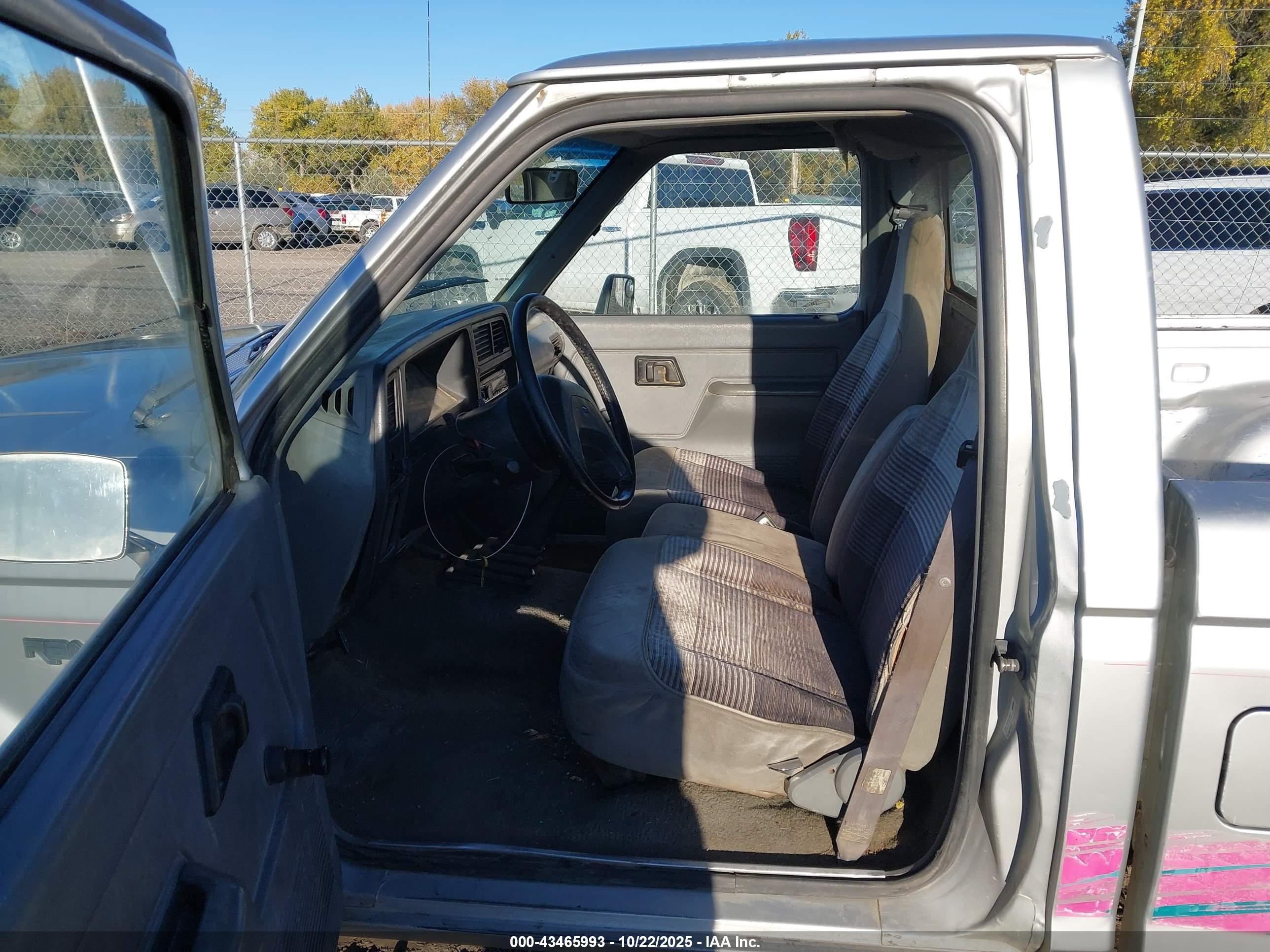 1991 Ford Ranger   Light Blue vin: 1FTCR10A5MUD62177