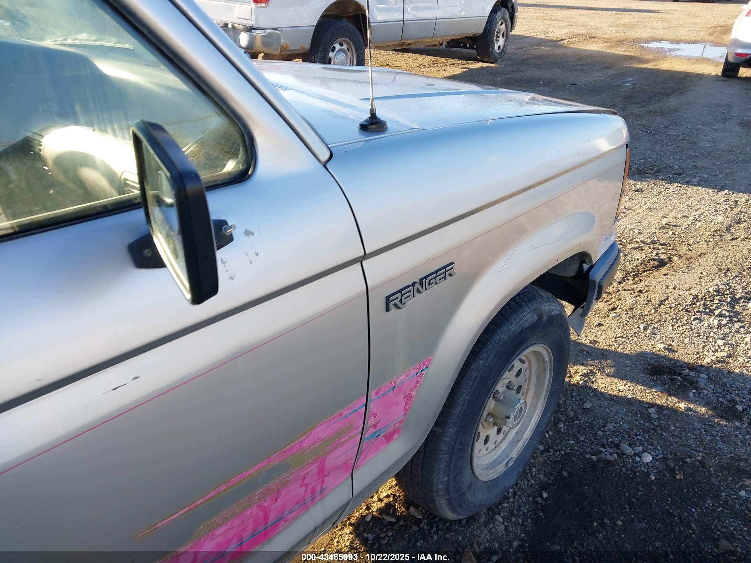 1991 Ford Ranger   Light Blue vin: 1FTCR10A5MUD62177